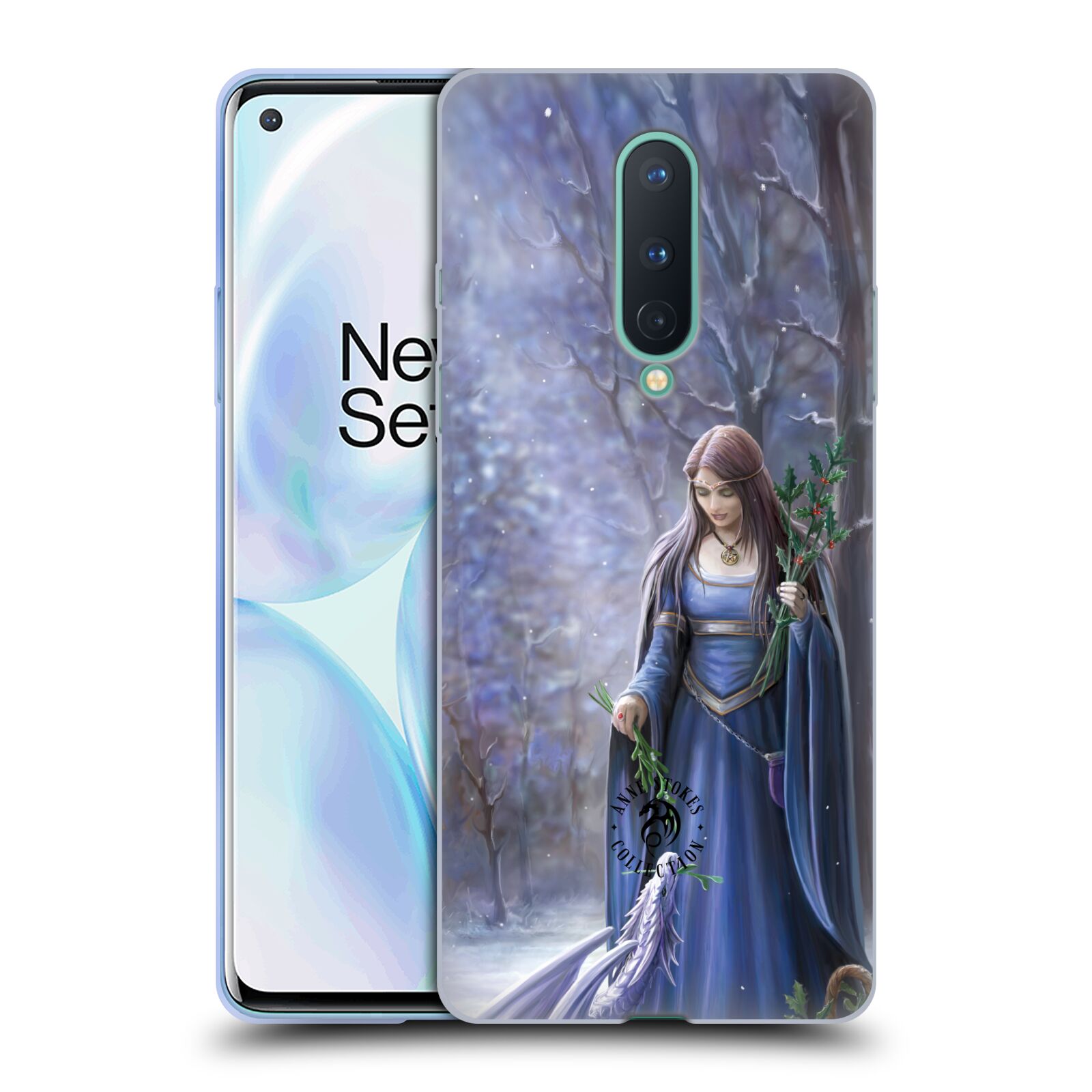 OFFICIAL ANNE STOKES YULE SOFT GEL CASE FOR GOOGLE ONEPLUS PHONES - Picture 14 of 16