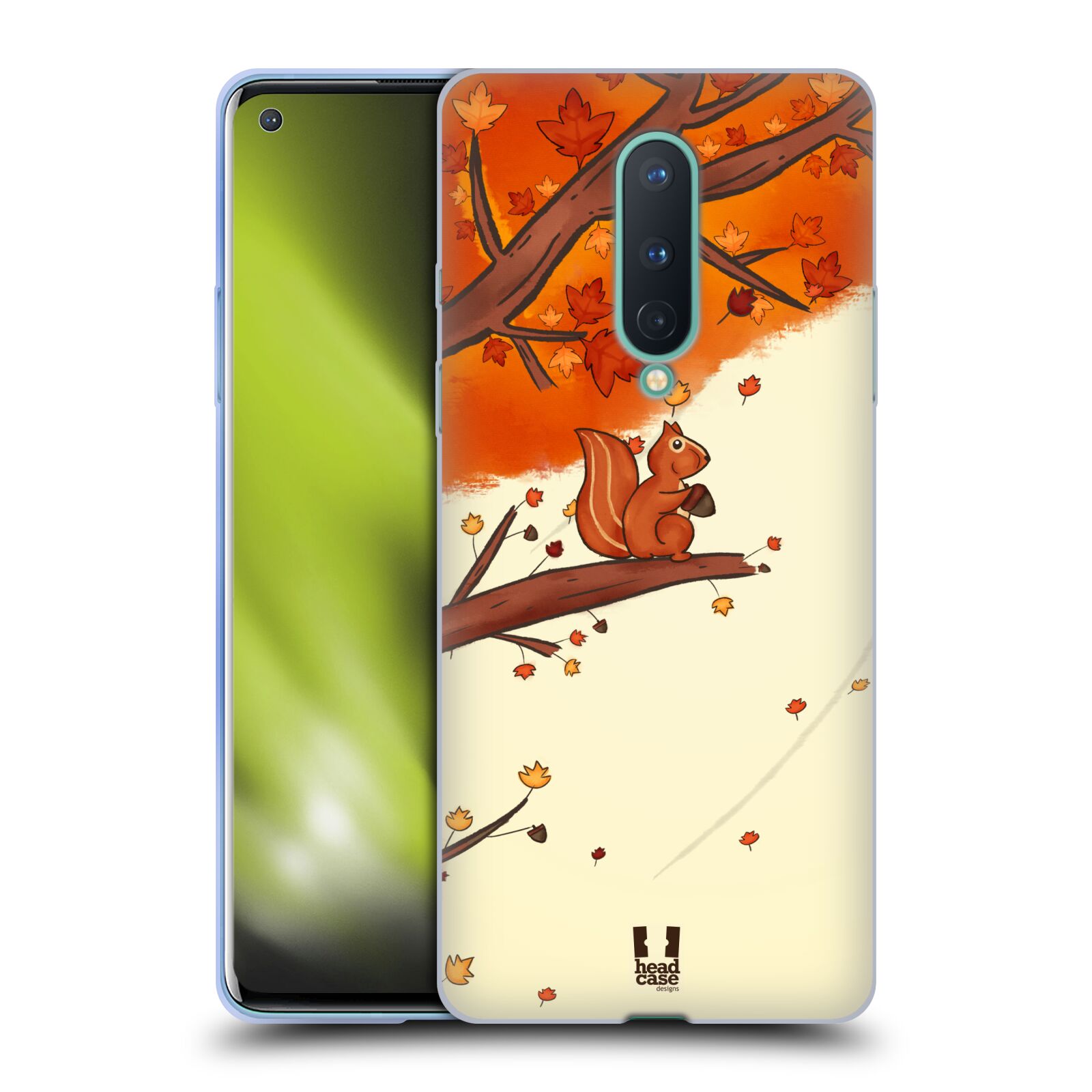FUNDA HEAD CASE DESIGNS OTOÑO CRITTERS GEL SUAVE PARA TELÉFONOS GOOGLE ONEPLUS - Imagen 11 de 11