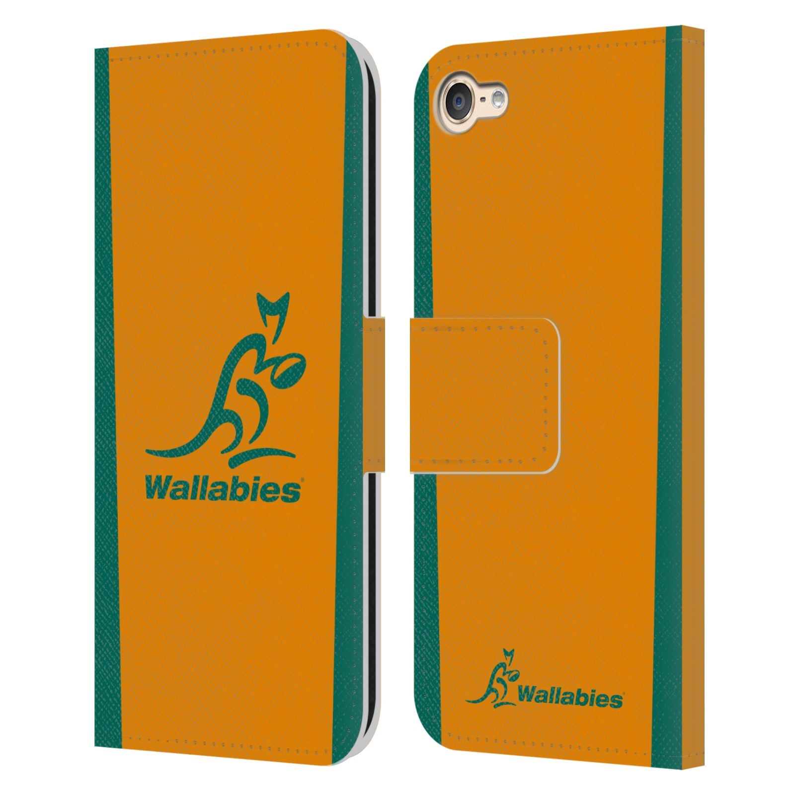 AUSTRALIA NATIONAL RUGBY TEAM 2024/25 CREST KIT LEATHER BOOK CASE FOR iPOD TOUCH - Picture 8 of 8