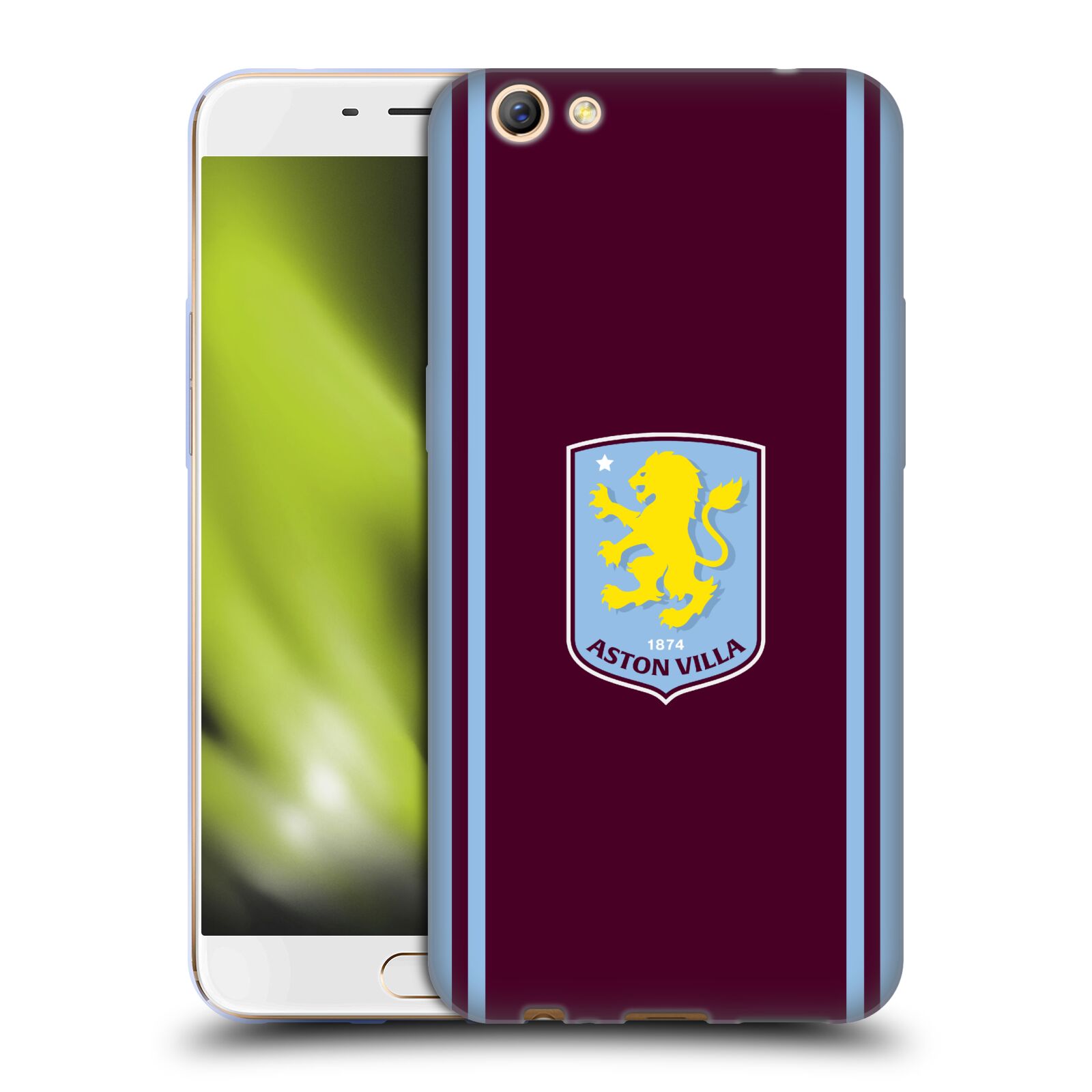 OFFICIAL ASTON VILLA FOOTBALL CLUB 2024/25 CREST KIT GEL CASE FOR OPPO PHONES - 第 9/9 張圖片