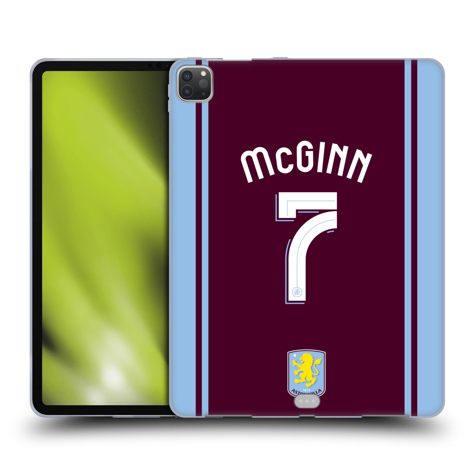 ASTON VILLA FOOTBALL CLUB 2024/25 CREST PLAYER KIT GEL CASE APPLE SAMSUNG KINDLE - 第 10/13 張圖片