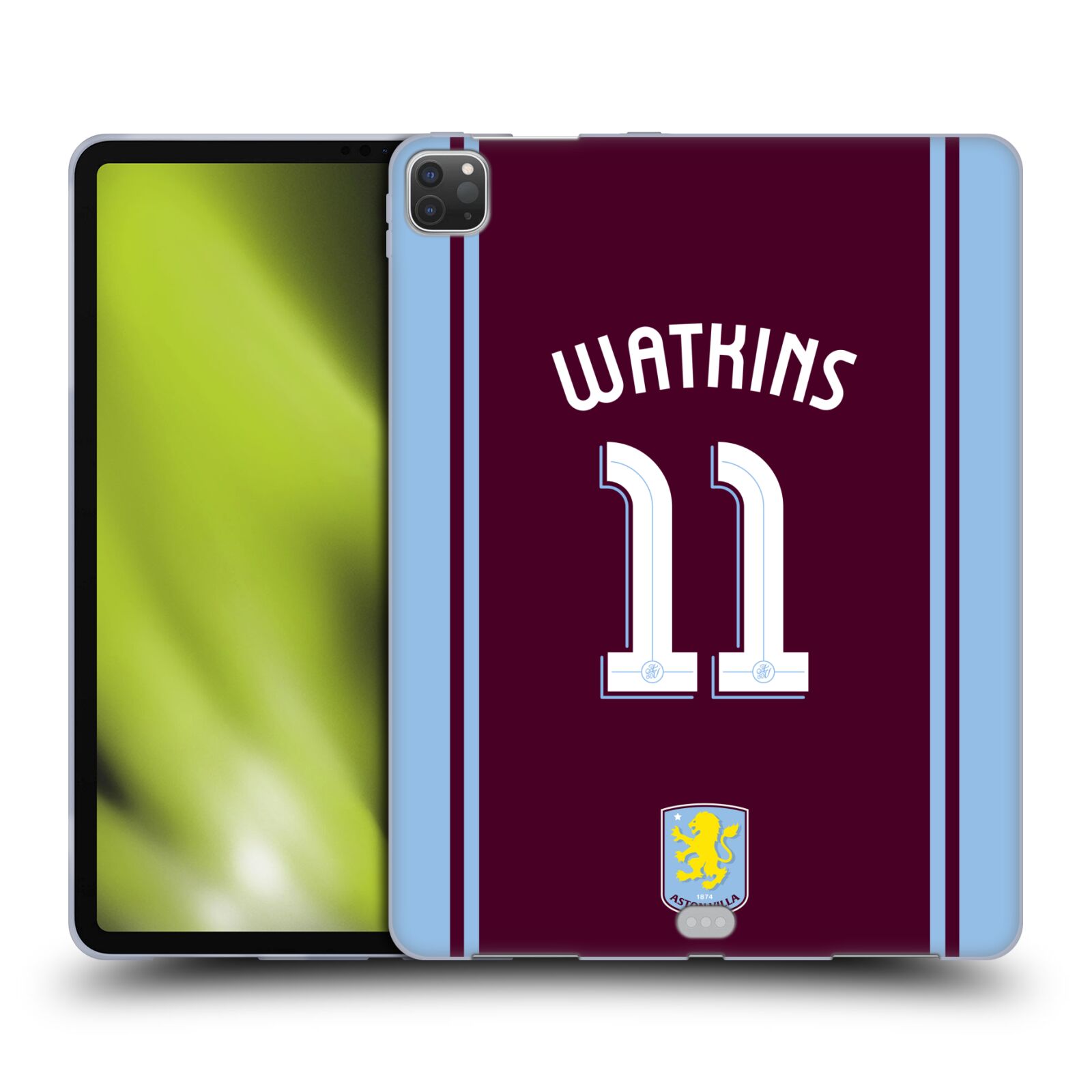 ASTON VILLA FOOTBALL CLUB 2024/25 CREST PLAYER KIT GEL CASE APPLE SAMSUNG KINDLE - 第 12/13 張圖片