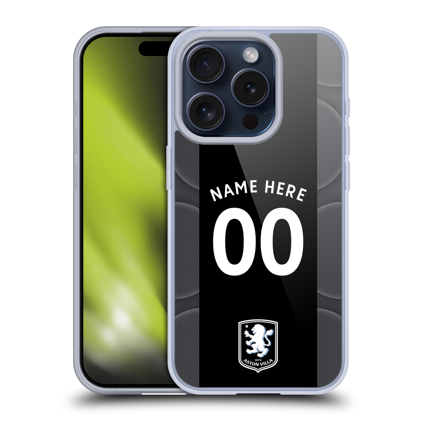 OFFICIAL ASTON VILLA FOOTBALL CLUB 2025/26 KIT GEL CASE FOR APPLE iPHONE PHONES - 第 8/8 張圖片