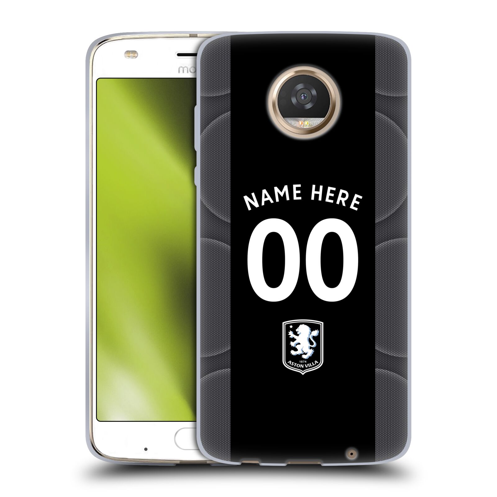 KIT FUNDA GEL SUAVE OFICIAL ASTON VILLA FOOTBALL CLUB 2025/26 PARA TELÉFONOS MOTOROLA - Imagen 8 de 8
