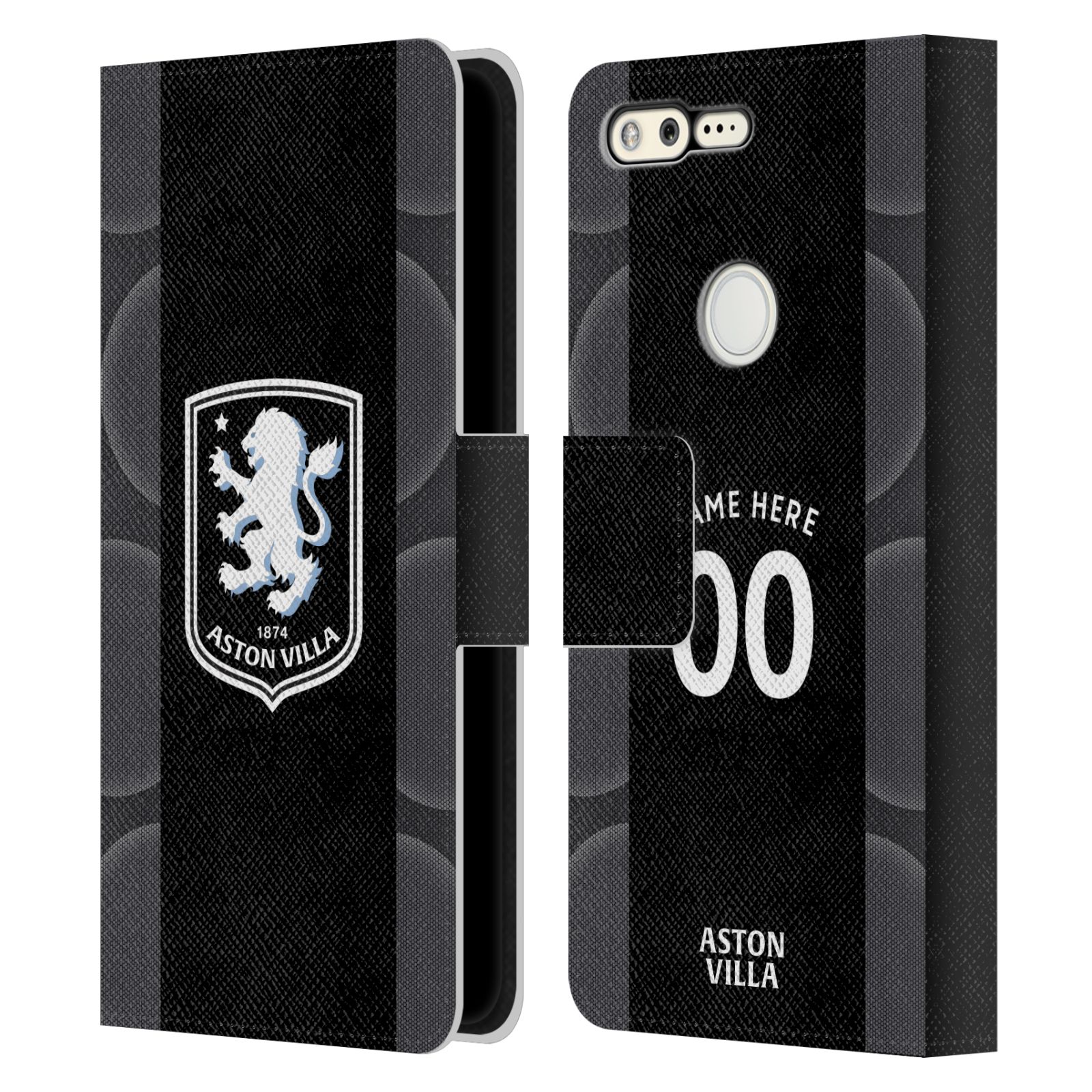 ASTON VILLA FOOTBALL CLUB 2025/26 KIT LEATHER BOOK WALLET CASE FOR GOOGLE PHONES - 第 7/7 張圖片