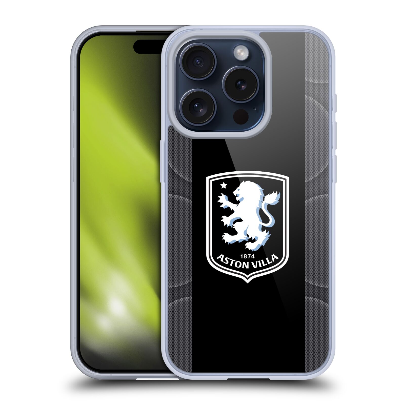 ASTON VILLA FOOTBALL CLUB 2025/26 CREST KIT GEL CASE FOR APPLE iPHONE PHONES - Picture 8 of 8