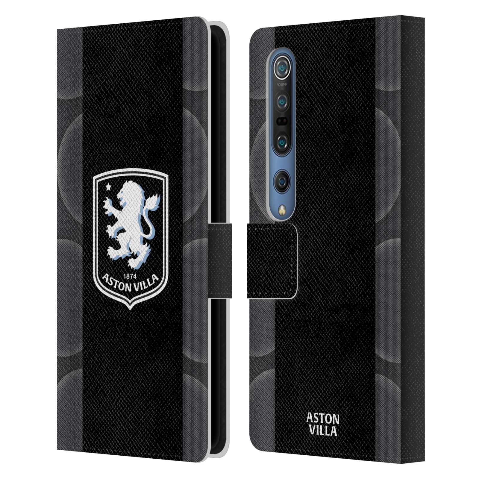 ASTON VILLA FOOTBALL CLUB 2025/26 CREST KIT LEATHER BOOK CASE FOR XIAOMI PHONES - Picture 7 of 7