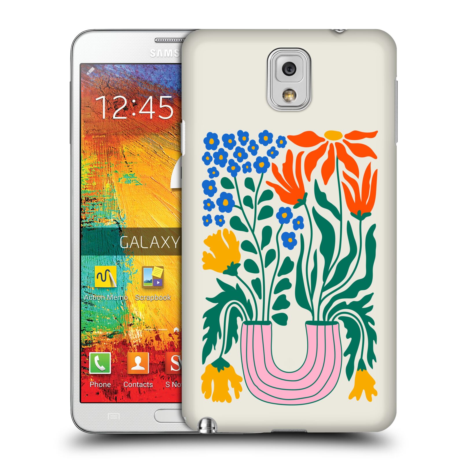 Acheter COQUE ARRIERE RIGIDE OFFICIELLE AYEYOKP PLANTES ET FLEURS POUR TÉLÉPHONES SAMSUNG 2