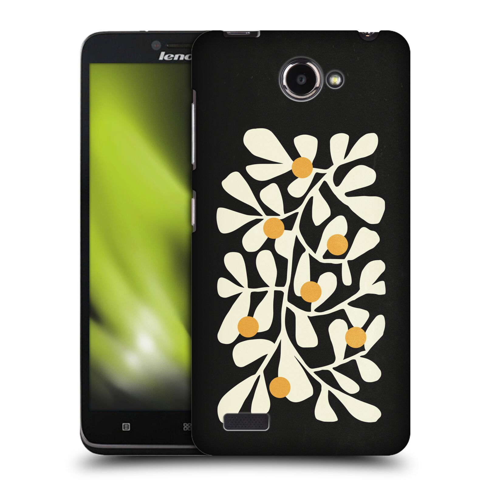 ÉTUI ARRIÈRE DUR MODÈLE PLANTE OFFICIEL AYEYOKP POUR TÉLÉPHONES LENOVO collections