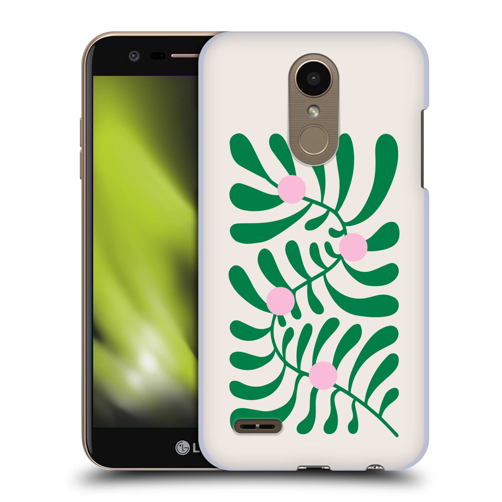 ÉTUI ARRIÈRE DUR économies MODÈLE PLANTE OFFICIEL AYEYOKP POUR TÉLÉPHONES LG 1