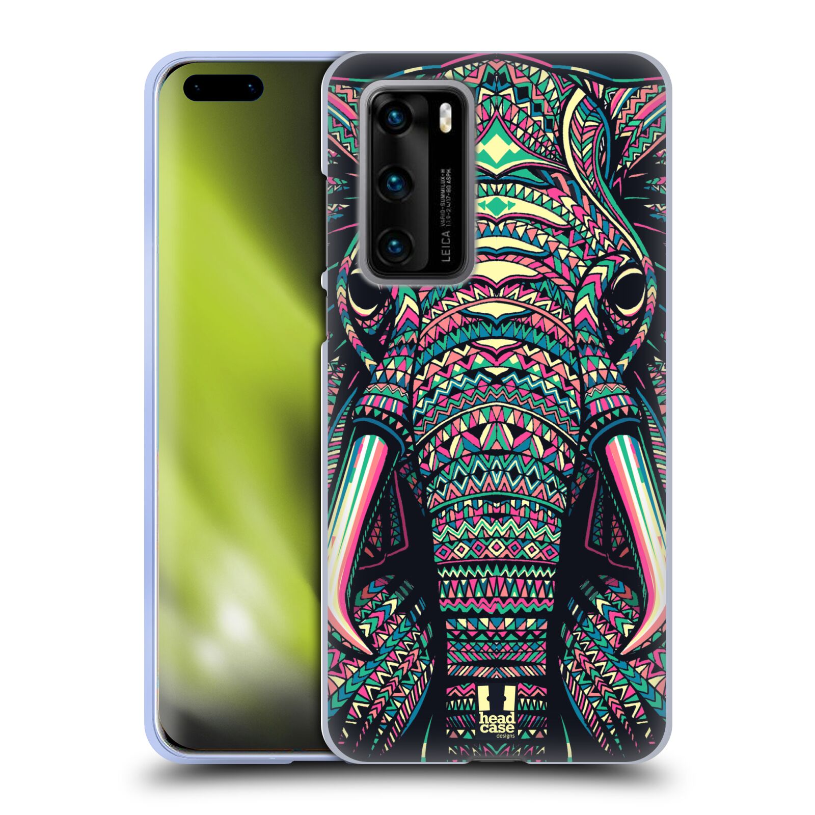 HEAD CASE DESIGNS AZTEC ANIMAL FACES 2 SOFT GEL CASE FOR HUAWEI PHONES - Picture 8 of 10