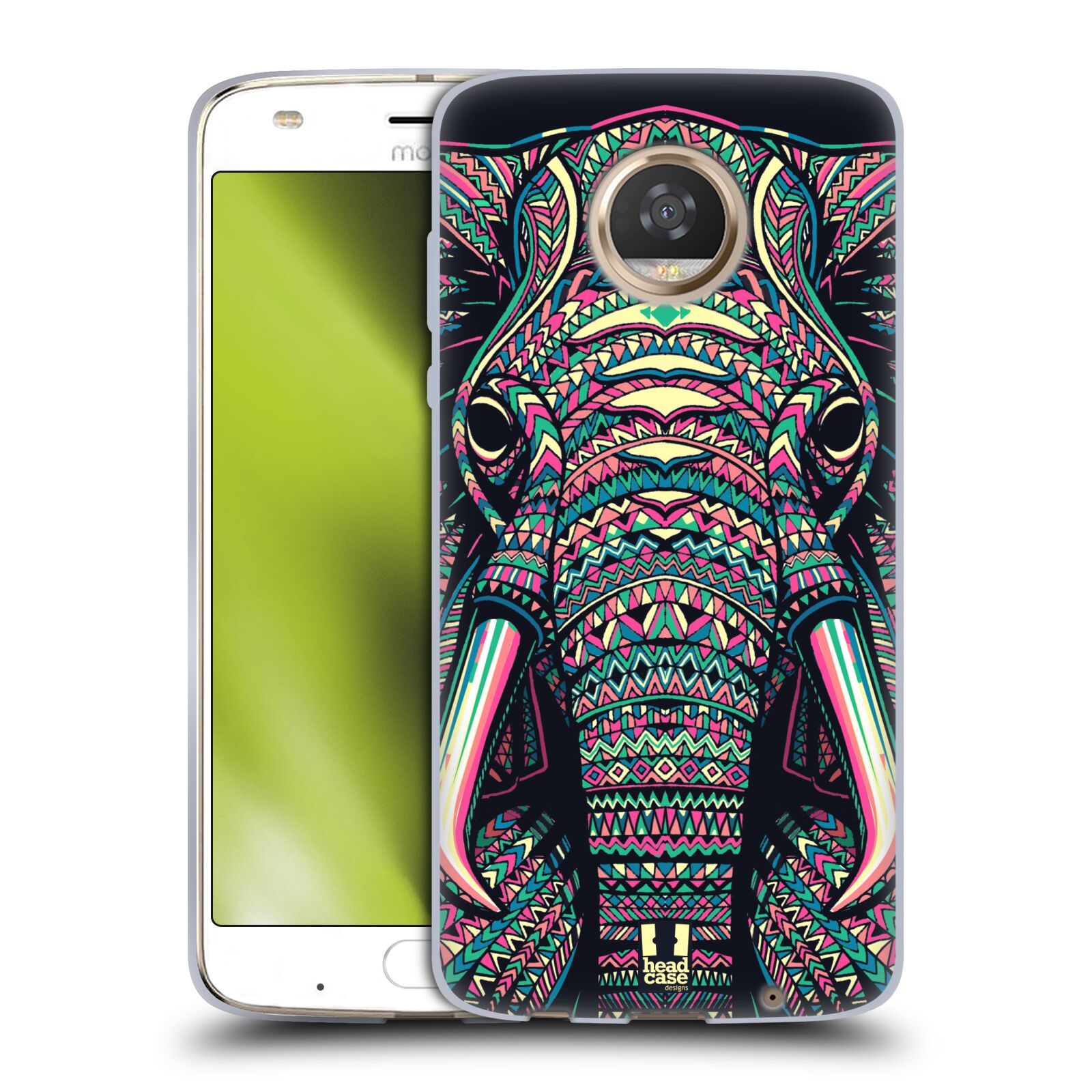 HEAD CASE DESIGNS AZTEC ANIMAL FACES 2 SOFT GEL CASE FOR MOTOROLA PHONES - Picture 8 of 10