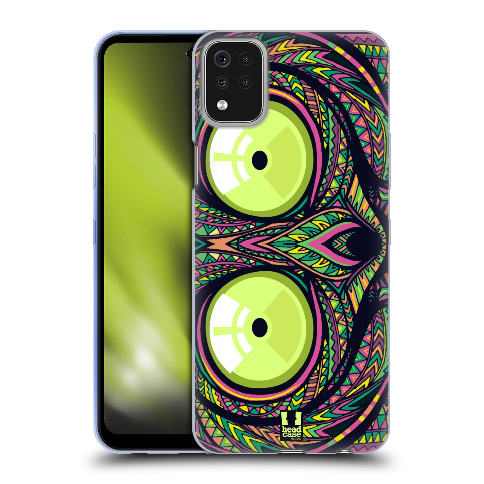 FUNDA HEAD CASE DESIGNS CON DIBUJO DE CARAS DE ANIMALES AZTECAS SERIE 5 PARA TELÉFONOS LG 1 - Imagen 8 de 8