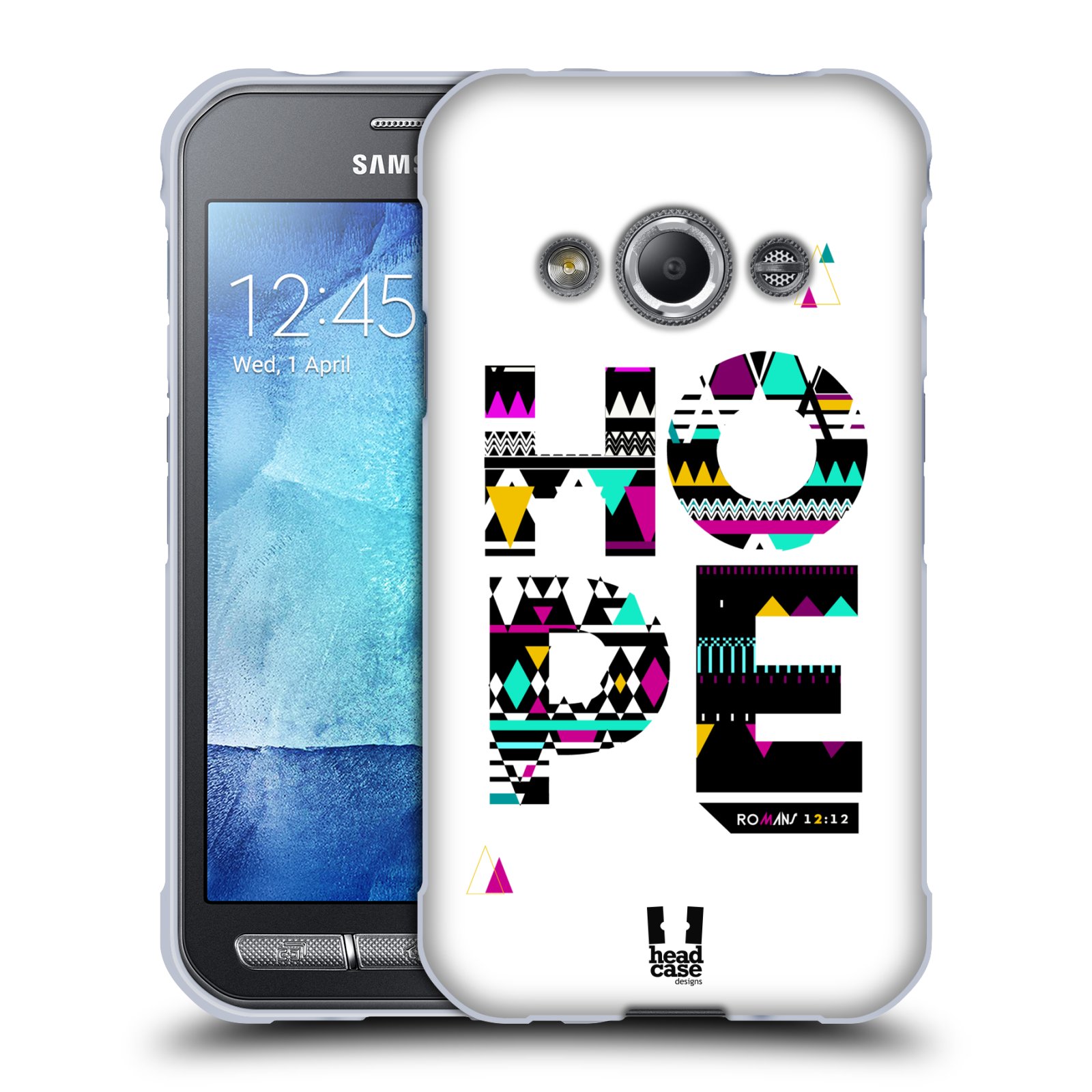 FUNDA HEAD CASE DESIGNS CON DIBUJO DE BIBLIA AZTECA PALABRA SUAVE PARA TELÉFONOS SAMSUNG 4 - Imagen 9 de 11