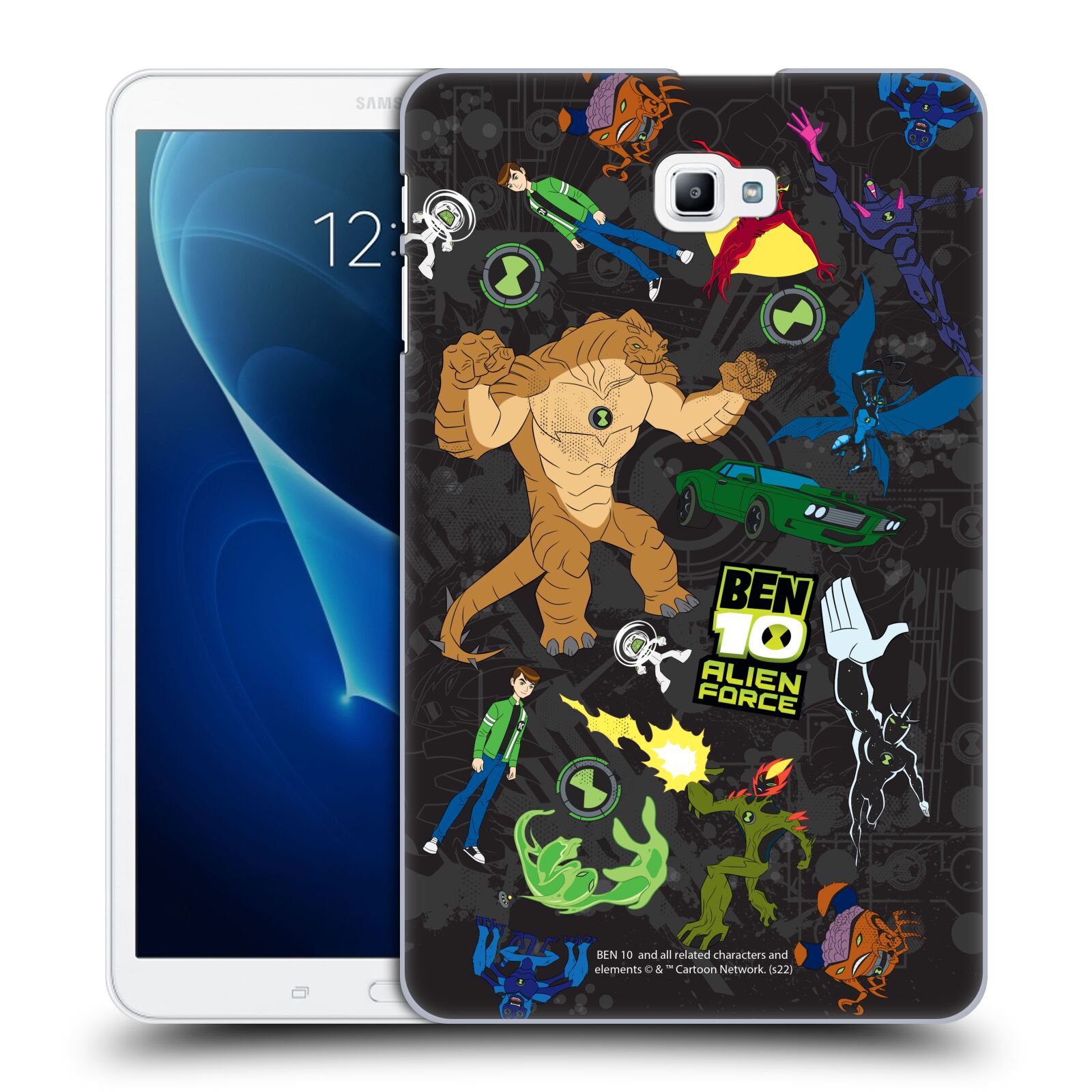 OFFICIAL BEN 10: ALIEN FORCE GRAPHICS HARD BACK CASE FOR SAMSUNG TABLETS 1 - Picture 9 of 10