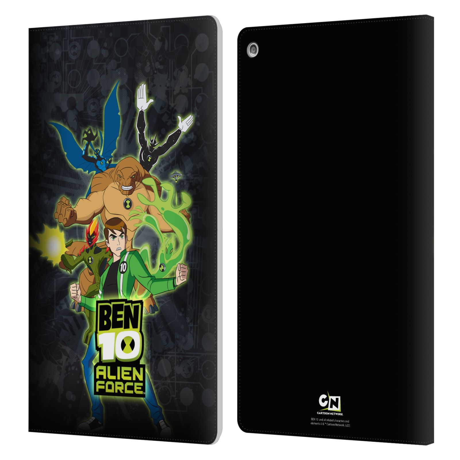 OFFICIAL BEN 10: ALIEN FORCE GRAPHICS LEATHER BOOK WALLET CASE FOR