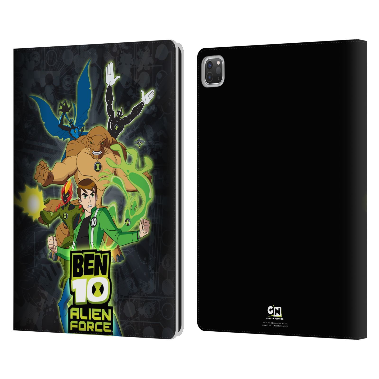 OFFICIAL BEN 10: ALIEN FORCE GRAPHICS LEATHER BOOK WALLET CASE FOR APPLE iPAD - Picture 8 of 9