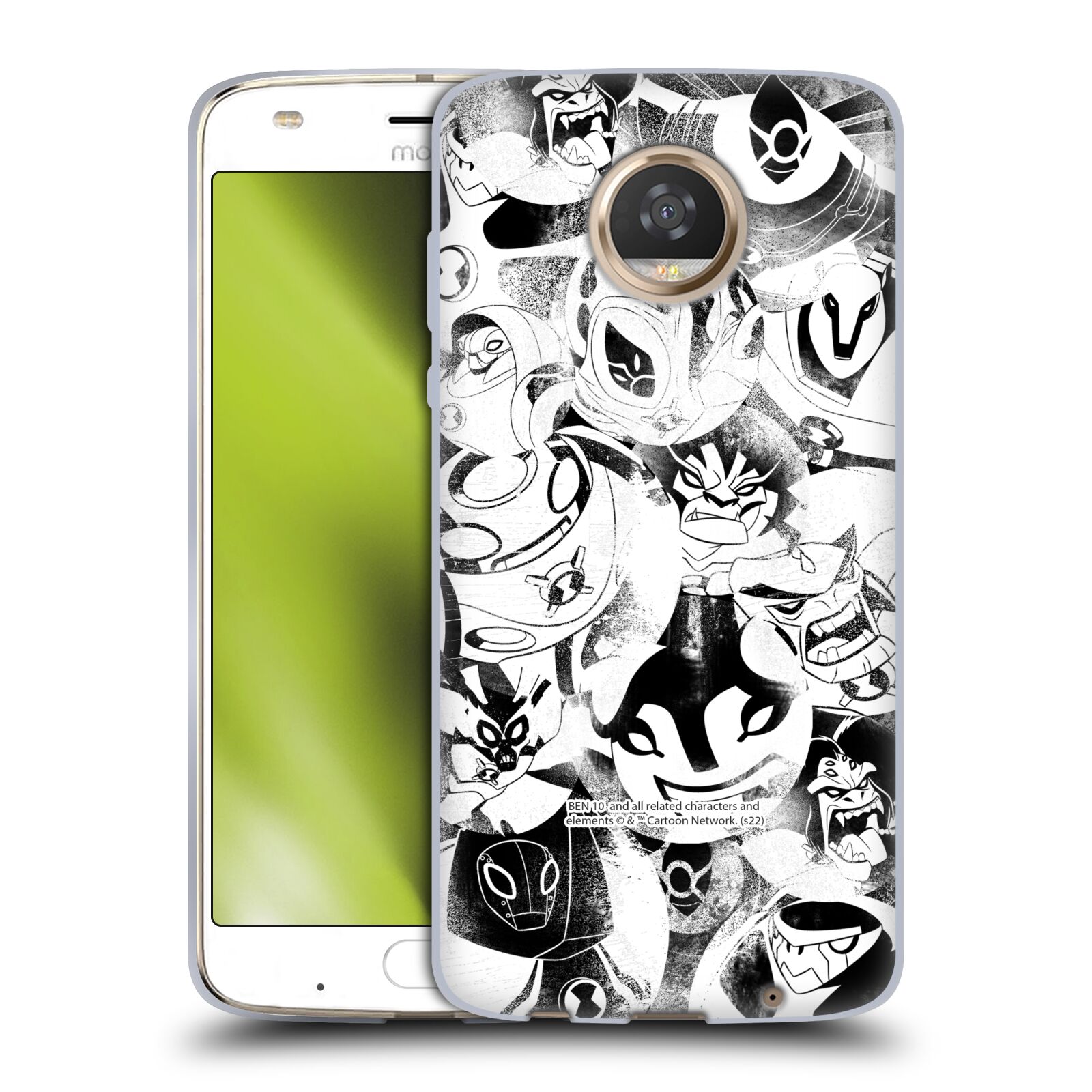 OFFICIAL BEN 10: ULTIMATE ALIEN GRAPHICS SOFT GEL CASE FOR MOTOROLA PHONES