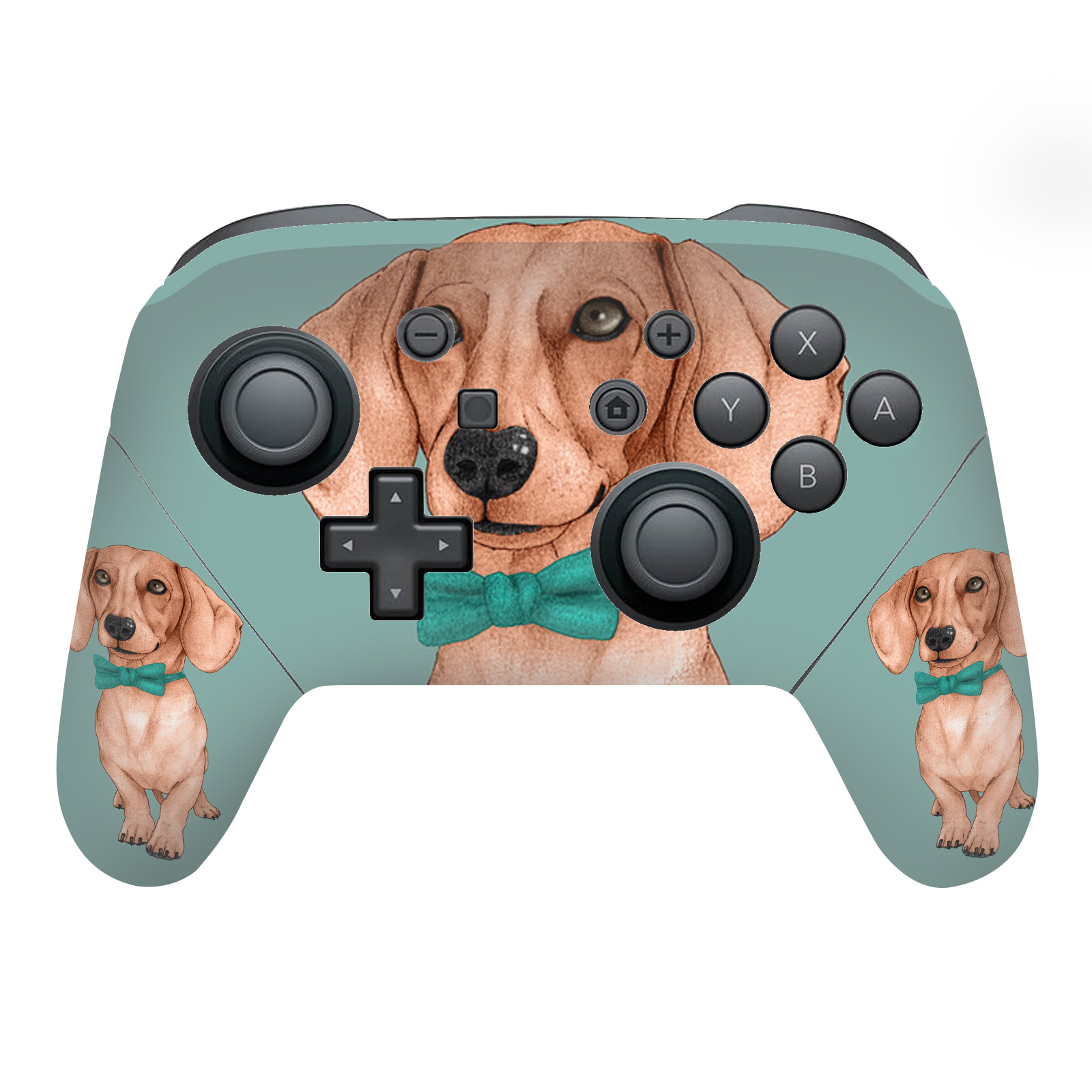 OFFICIAL BARRUF ART MIX VINYL SKIN DECAL FOR NINTENDO SWITCH PRO CONTROLLER - Picture 7 of 8