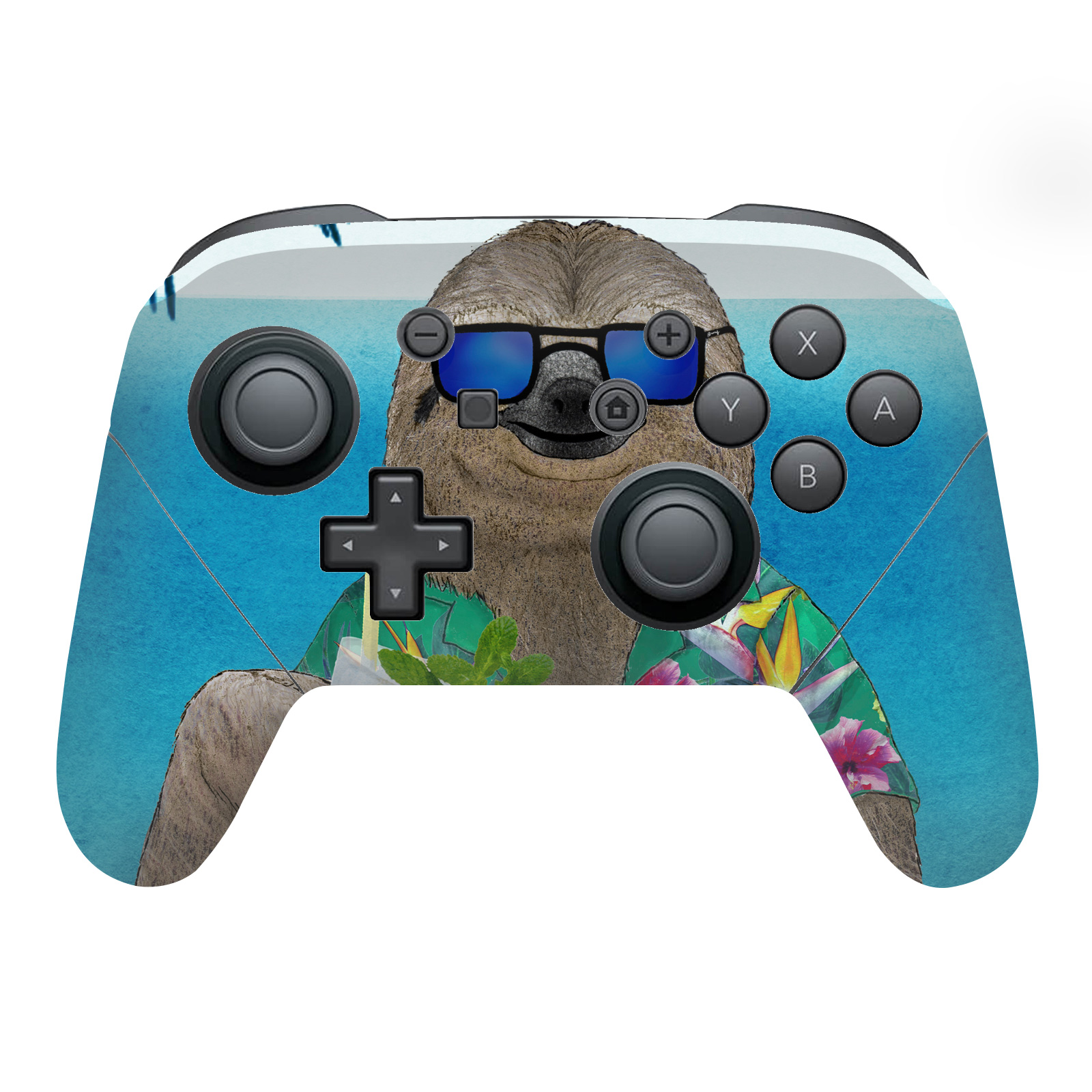 OFFICIAL BARRUF ART MIX VINYL SKIN DECAL FOR NINTENDO SWITCH PRO CONTROLLER - Picture 8 of 8