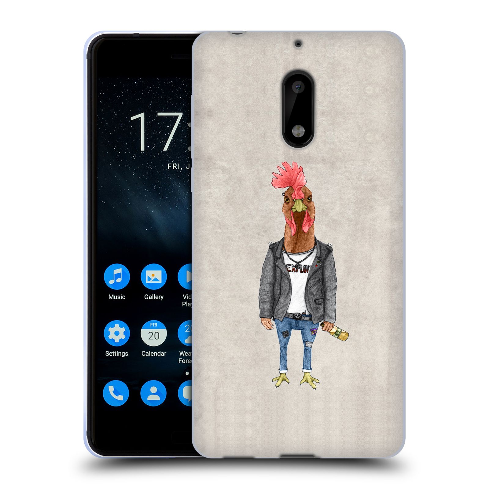 OFFICIAL BARRUF ANIMALS GEL CASE FOR NOKIA PHONES 1 - Picture 11 of 15