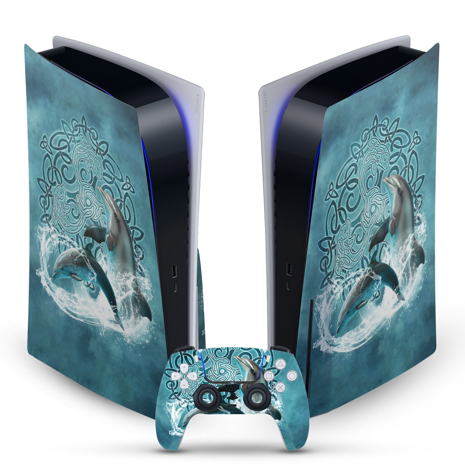 OFFICIAL BRIGID ASHWOOD ART MIX VINYL SKIN FOR SONY PS5 DISC EDITION BUNDLE