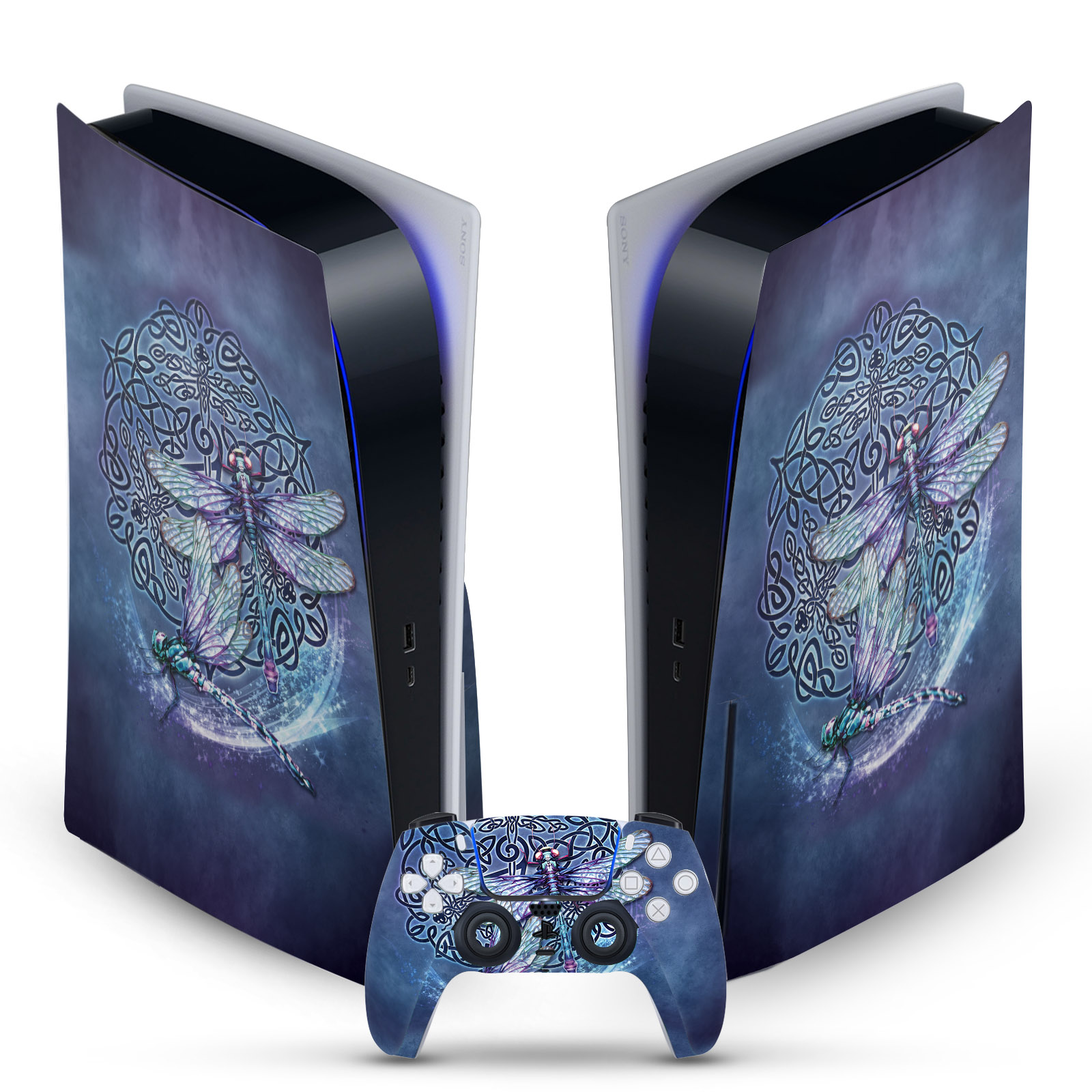 OFFICIAL BRIGID ASHWOOD ART MIX VINYL SKIN FOR SONY PS5 DISC EDITION BUNDLE