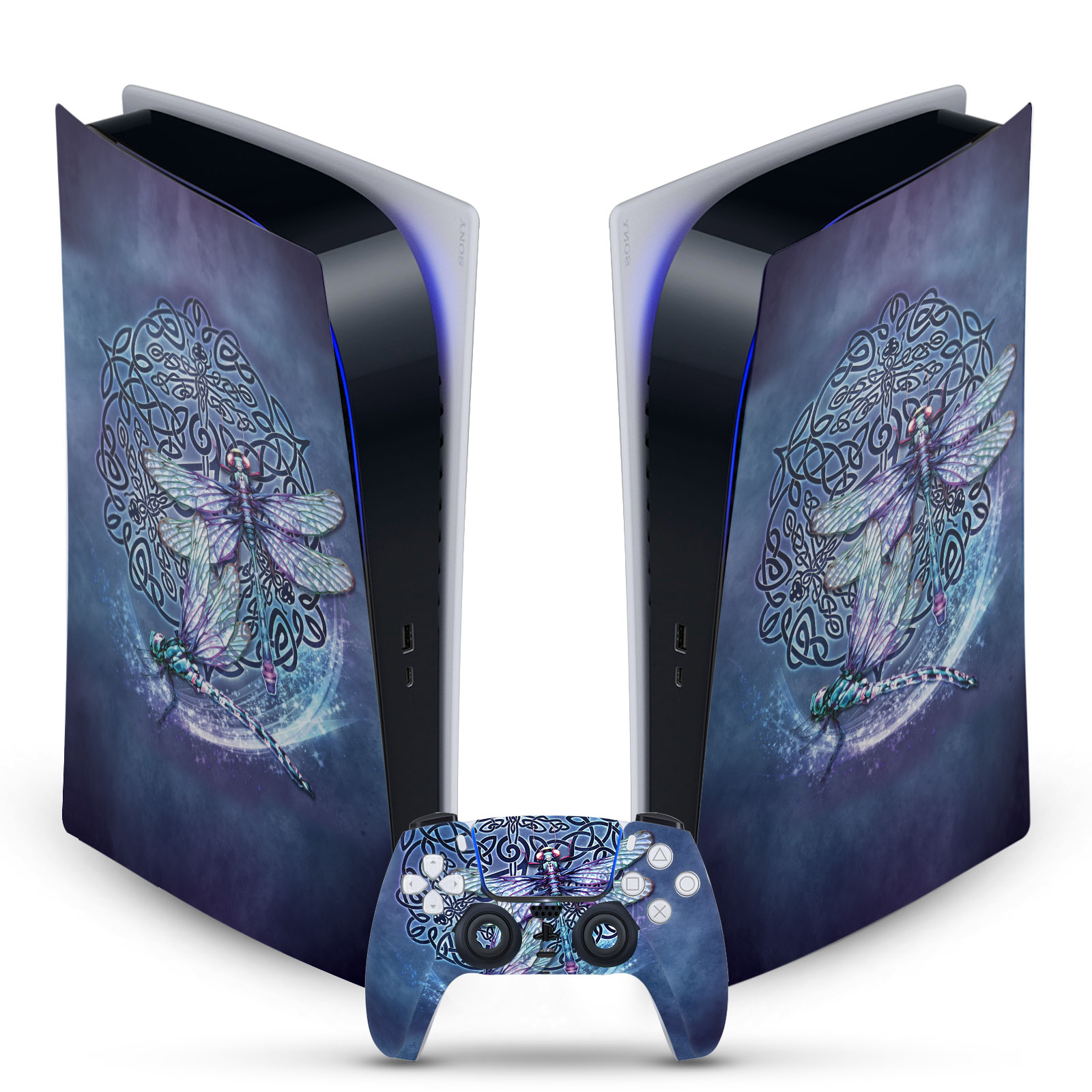 OFFICIAL BRIGID ASHWOOD ART MIX VINYL SKIN FOR SONY PS5 DIGITAL EDITION BUNDLE