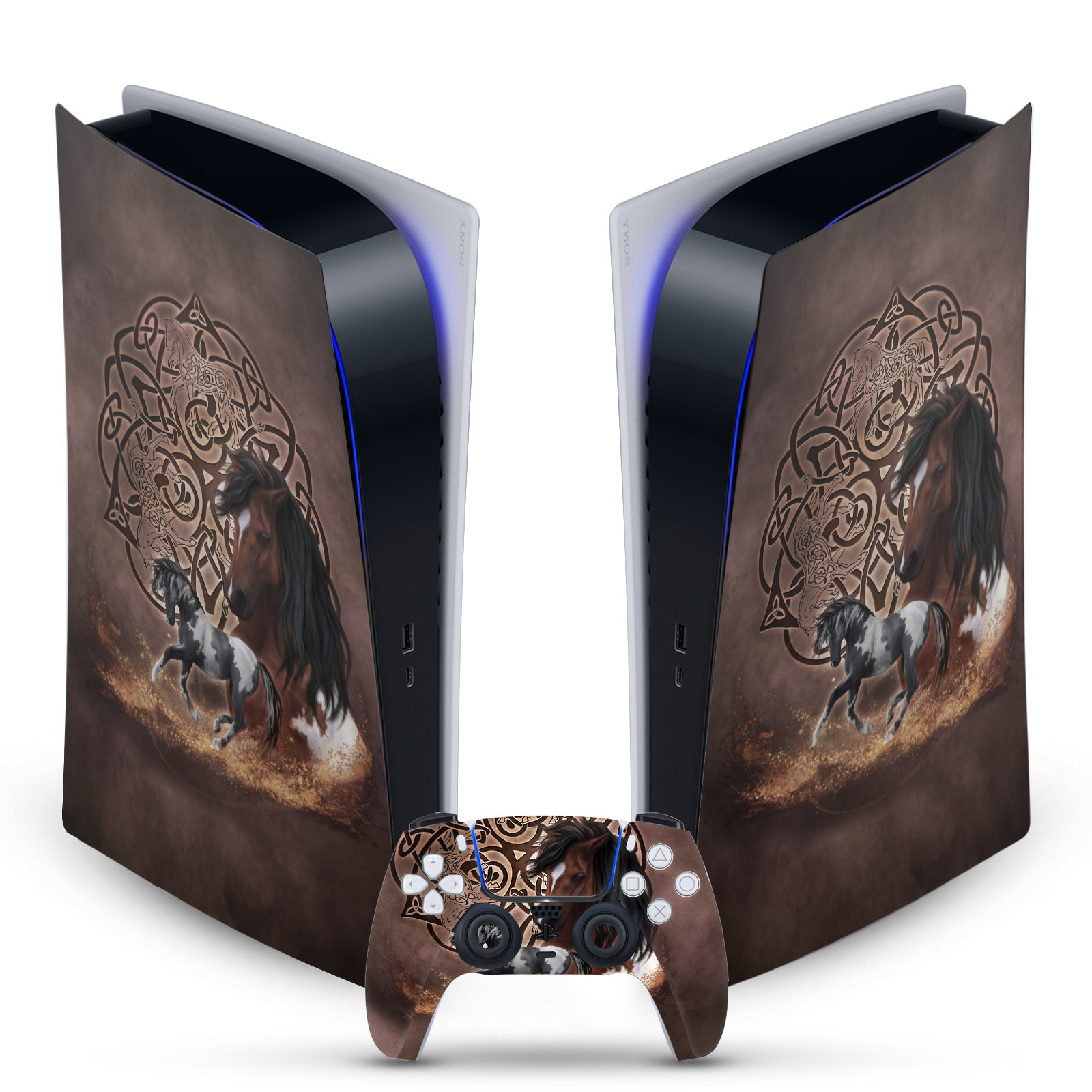 OFFICIAL BRIGID ASHWOOD ART MIX VINYL SKIN FOR SONY PS5 DIGITAL EDITION BUNDLE