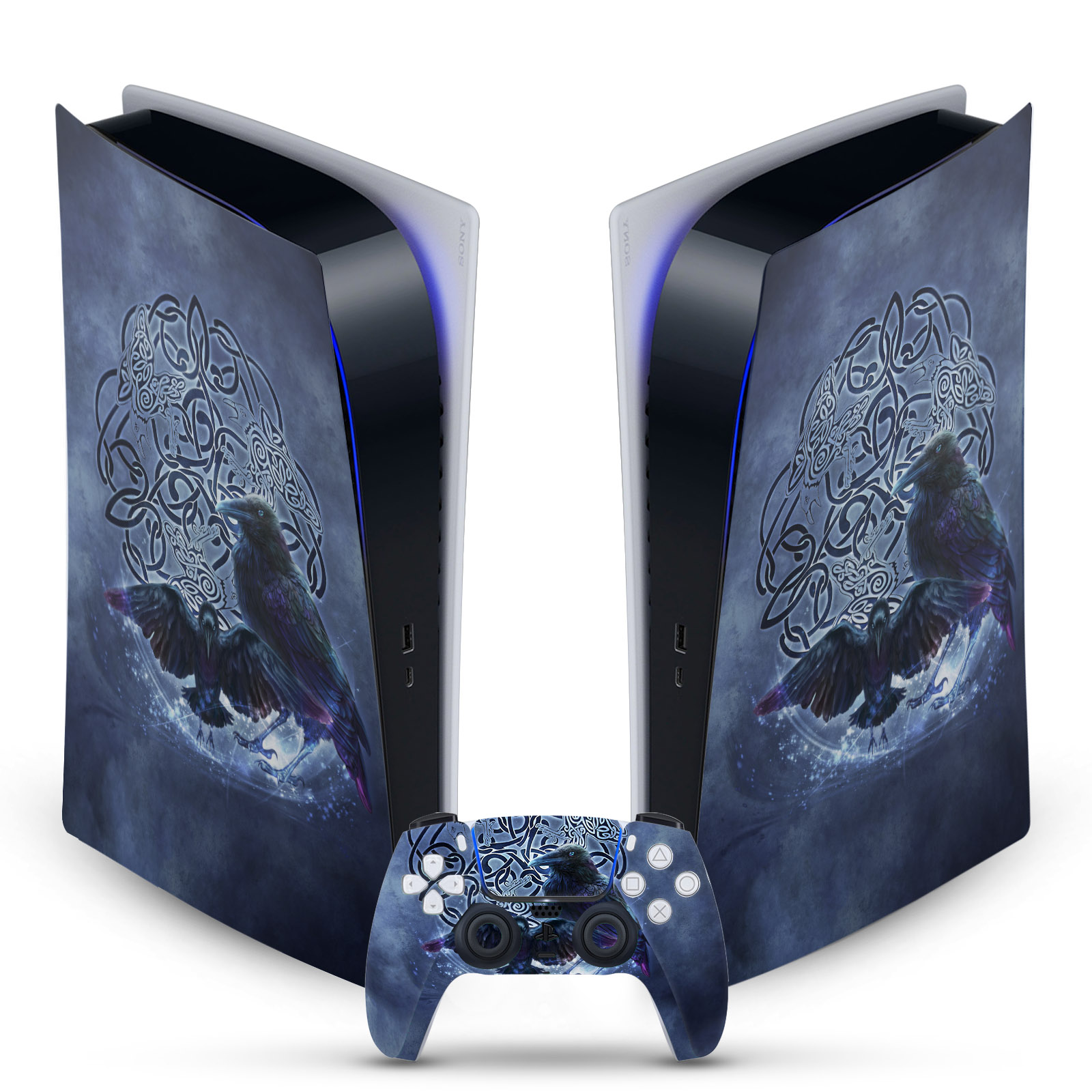 OFFICIAL BRIGID ASHWOOD ART MIX VINYL SKIN FOR SONY PS5 DIGITAL EDITION BUNDLE