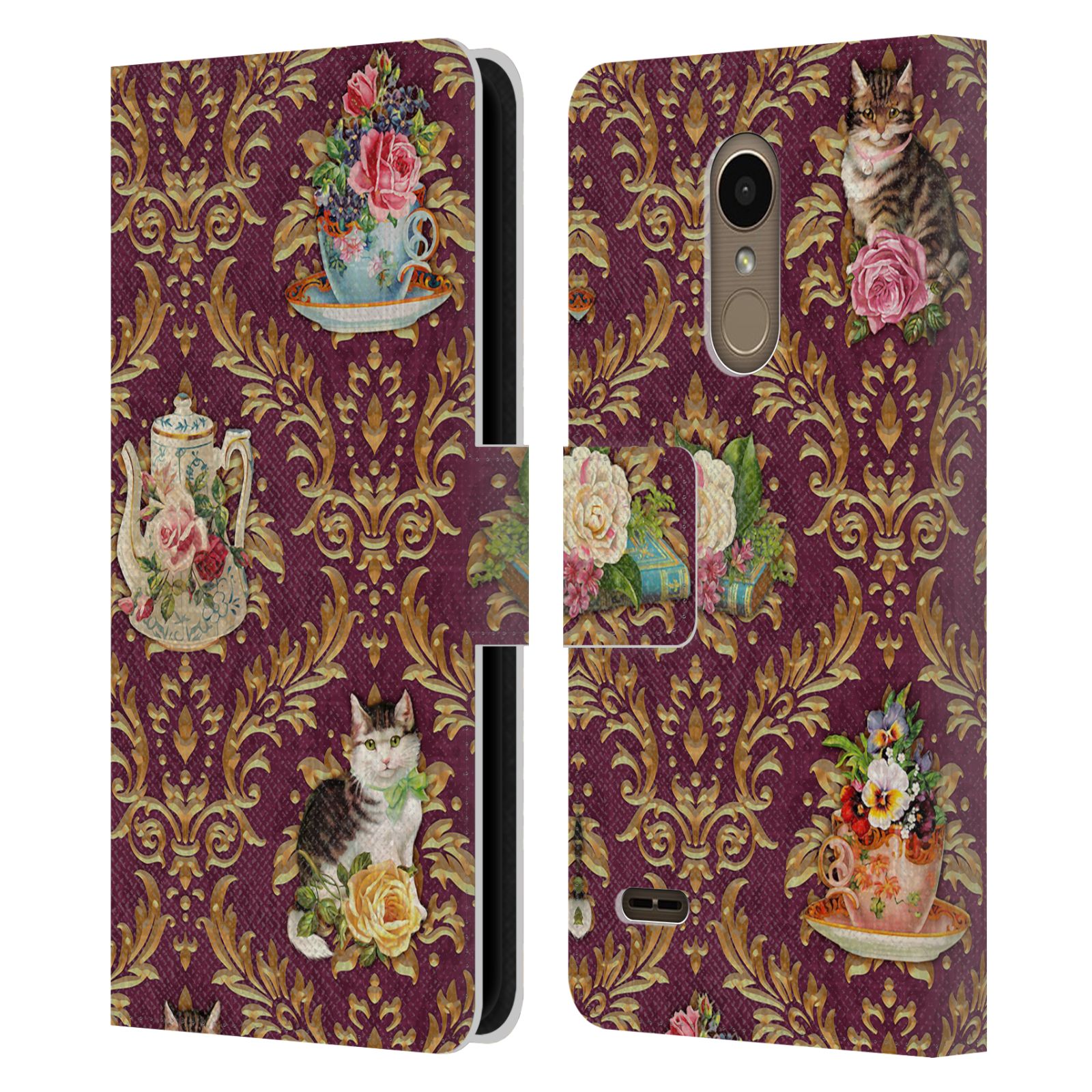 OFFICIAL BRIGID ASHWOOD CATS LEATHER BOOK WALLET CASE FOR LG PHONES 1 - Picture 7 of 7