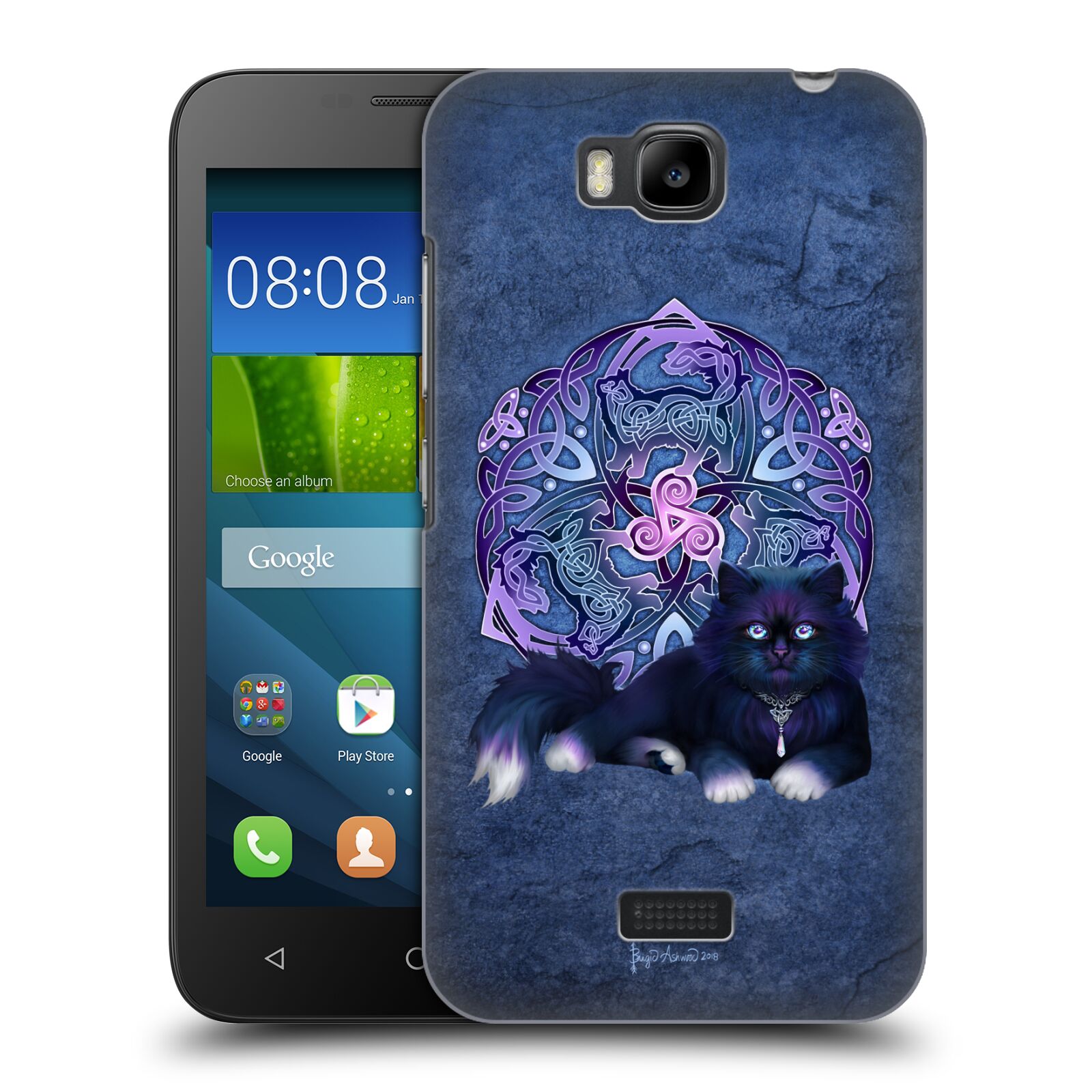 OFFICIAL BRIGID ASHWOOD CELTIC HARD BACK CASE FOR HUAWEI PHONES 2 - Picture 8 of 11