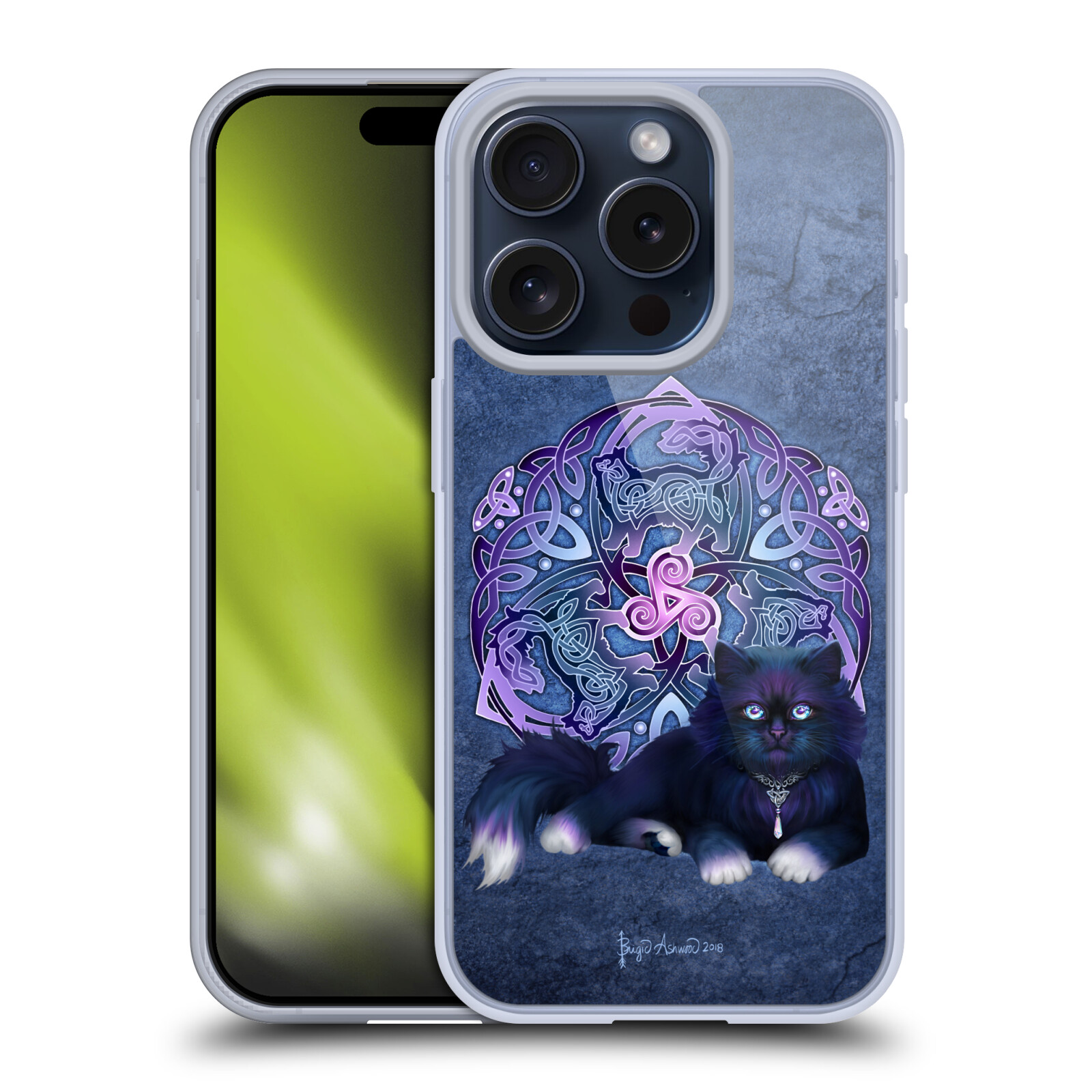 OFFICIAL BRIGID ASHWOOD CELTIC GEL CASE FOR APPLE iPHONE PHONES - Picture 8 of 11