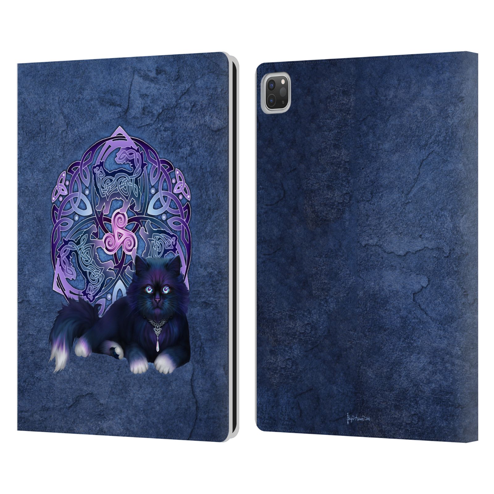 OFFICIAL BRIGID ASHWOOD CELTIC LEATHER BOOK WALLET CASE COVER FOR APPLE iPAD - Picture 7 of 11