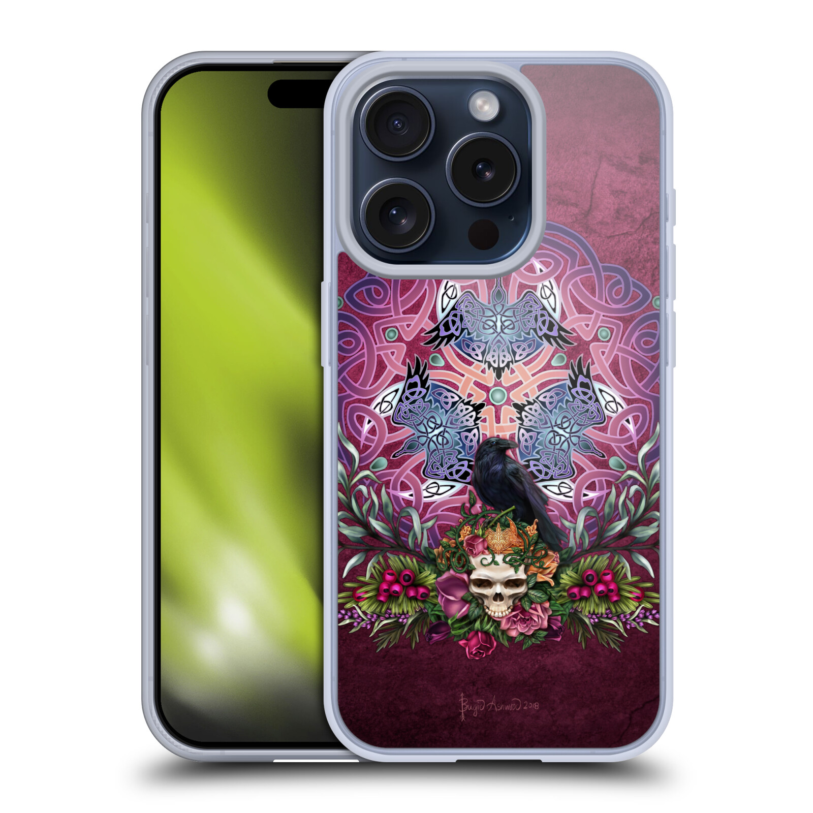 OFFICIAL BRIGID ASHWOOD CELTIC GEL CASE FOR APPLE iPHONE PHONES - Picture 10 of 11