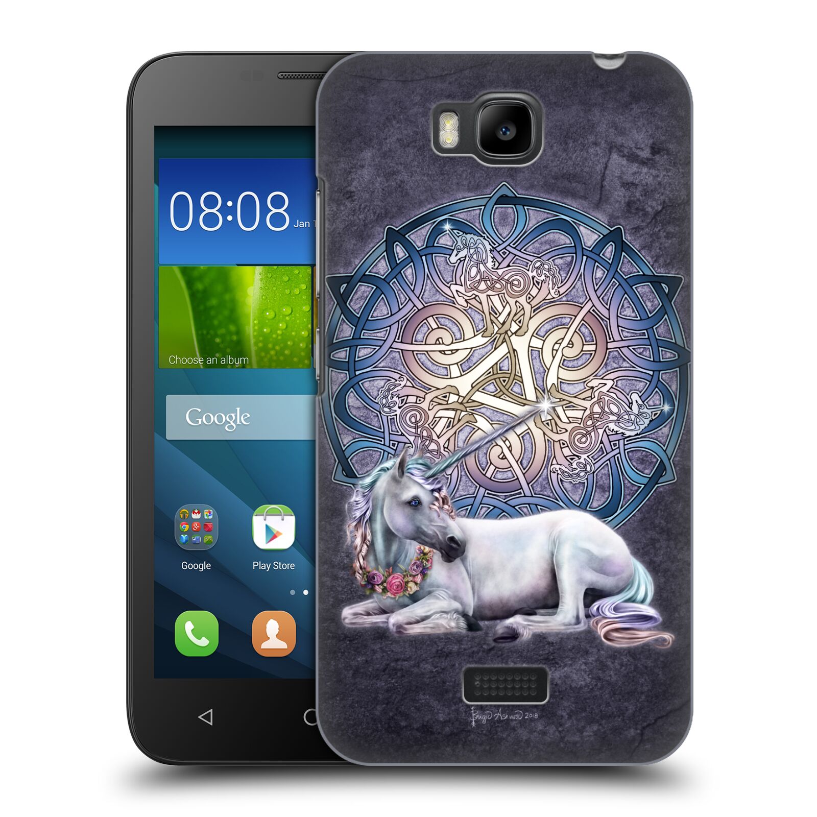 OFFICIAL BRIGID ASHWOOD CELTIC HARD BACK CASE FOR HUAWEI PHONES 2 - Picture 11 of 11