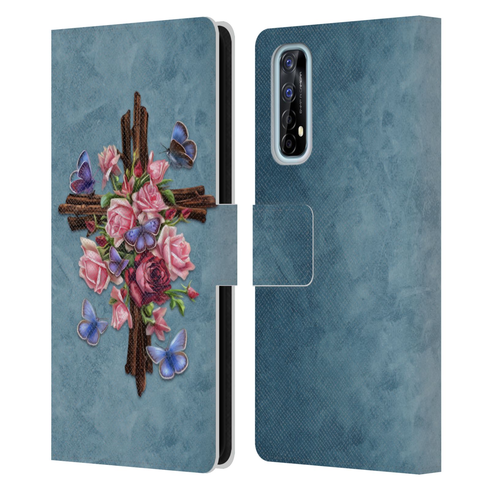 OFFICIAL BRIGID ASHWOOD CROSSES LEATHER BOOK WALLET CASE COVER FOR REALME PHONES - Picture 8 of 10