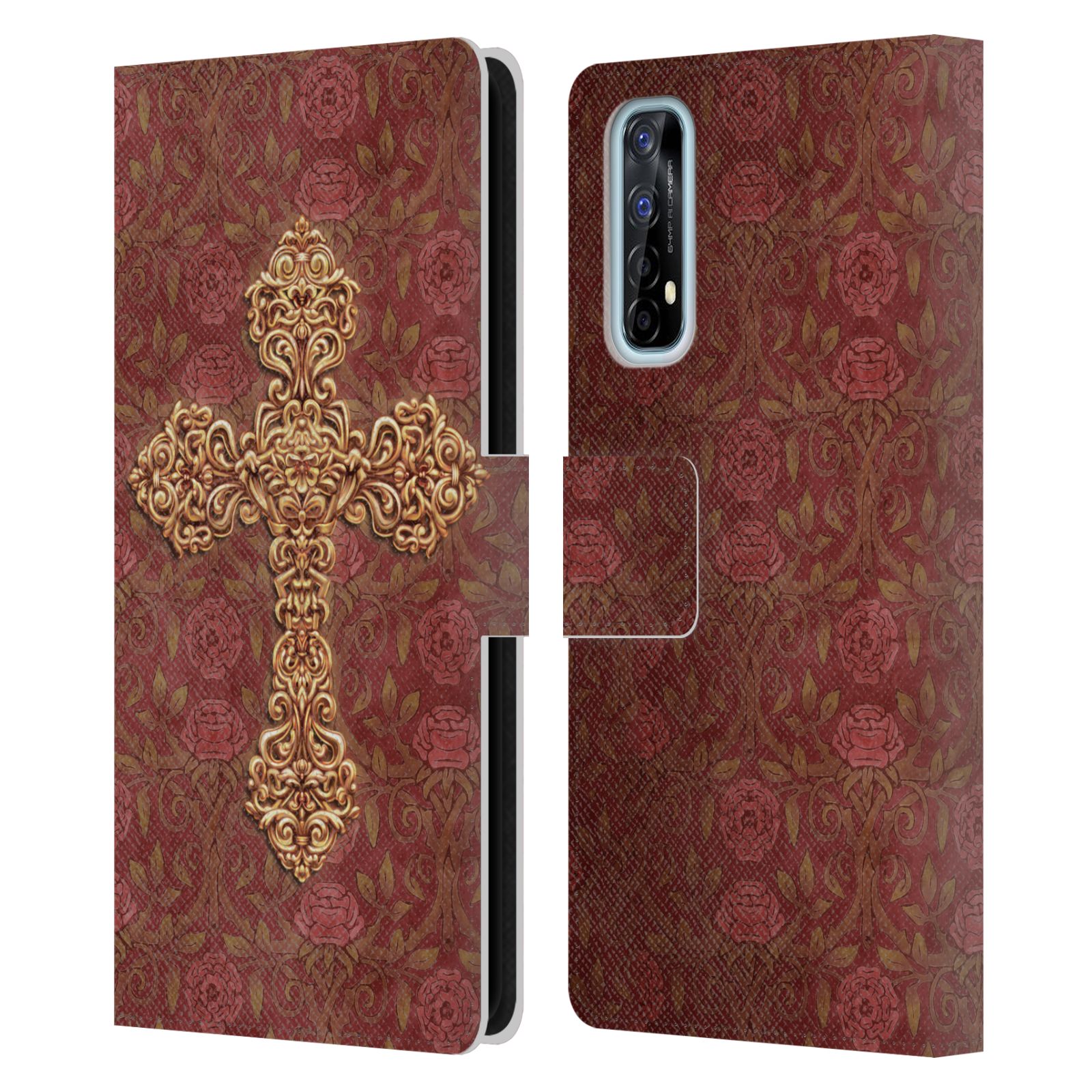 OFFICIAL BRIGID ASHWOOD CROSSES LEATHER BOOK WALLET CASE COVER FOR REALME PHONES - Picture 10 of 10