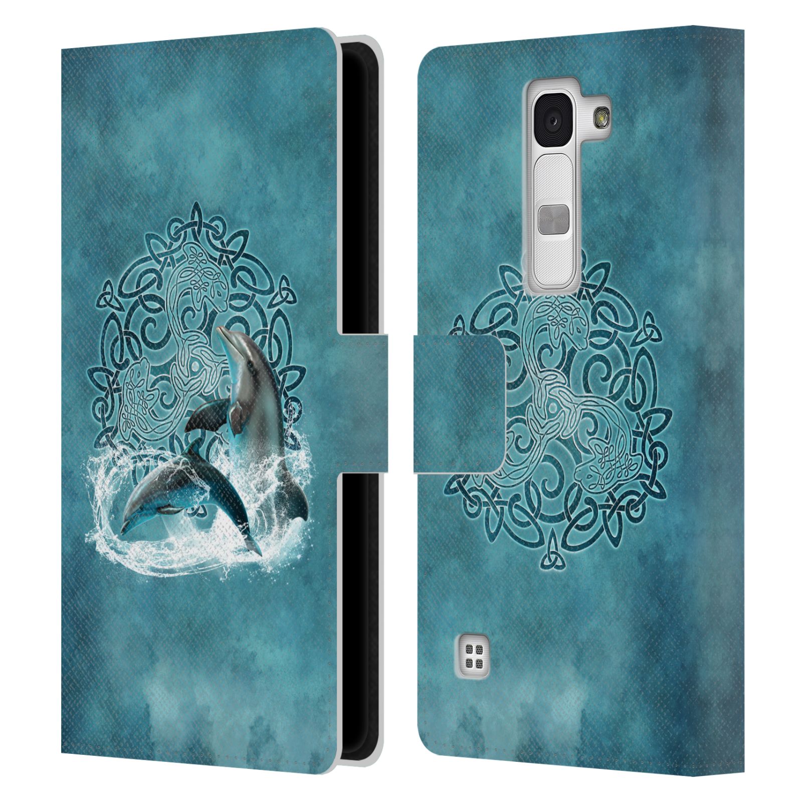 BRIGID ASHWOOD CELTIC WISDOM LEATHER BOOK WALLET CASE COVER FOR LG PHONES 2 - Picture 8 of 19