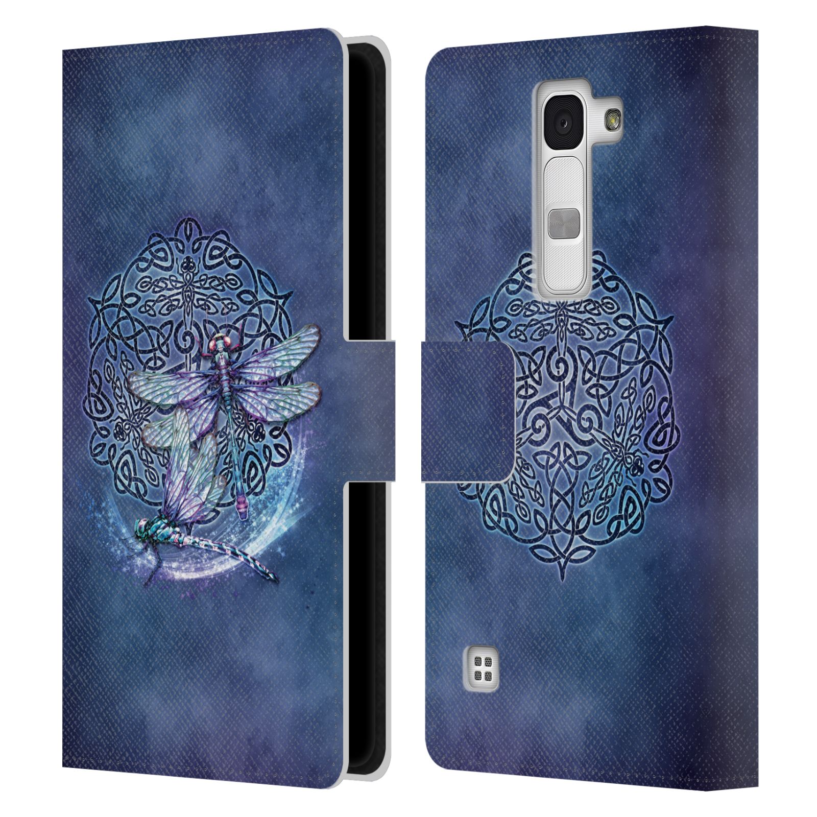 BRIGID ASHWOOD CELTIC WISDOM LEATHER BOOK WALLET CASE COVER FOR LG PHONES 2 - Picture 9 of 19