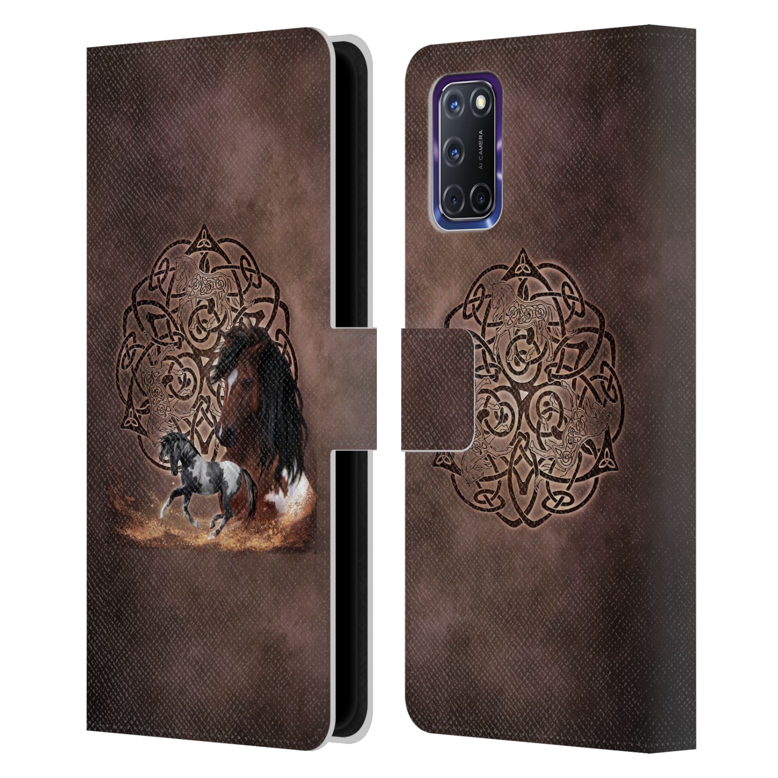 OFFICIAL BRIGID ASHWOOD CELTIC WISDOM LEATHER BOOK WALLET CASE FOR OPPO PHONES - Picture 10 of 19