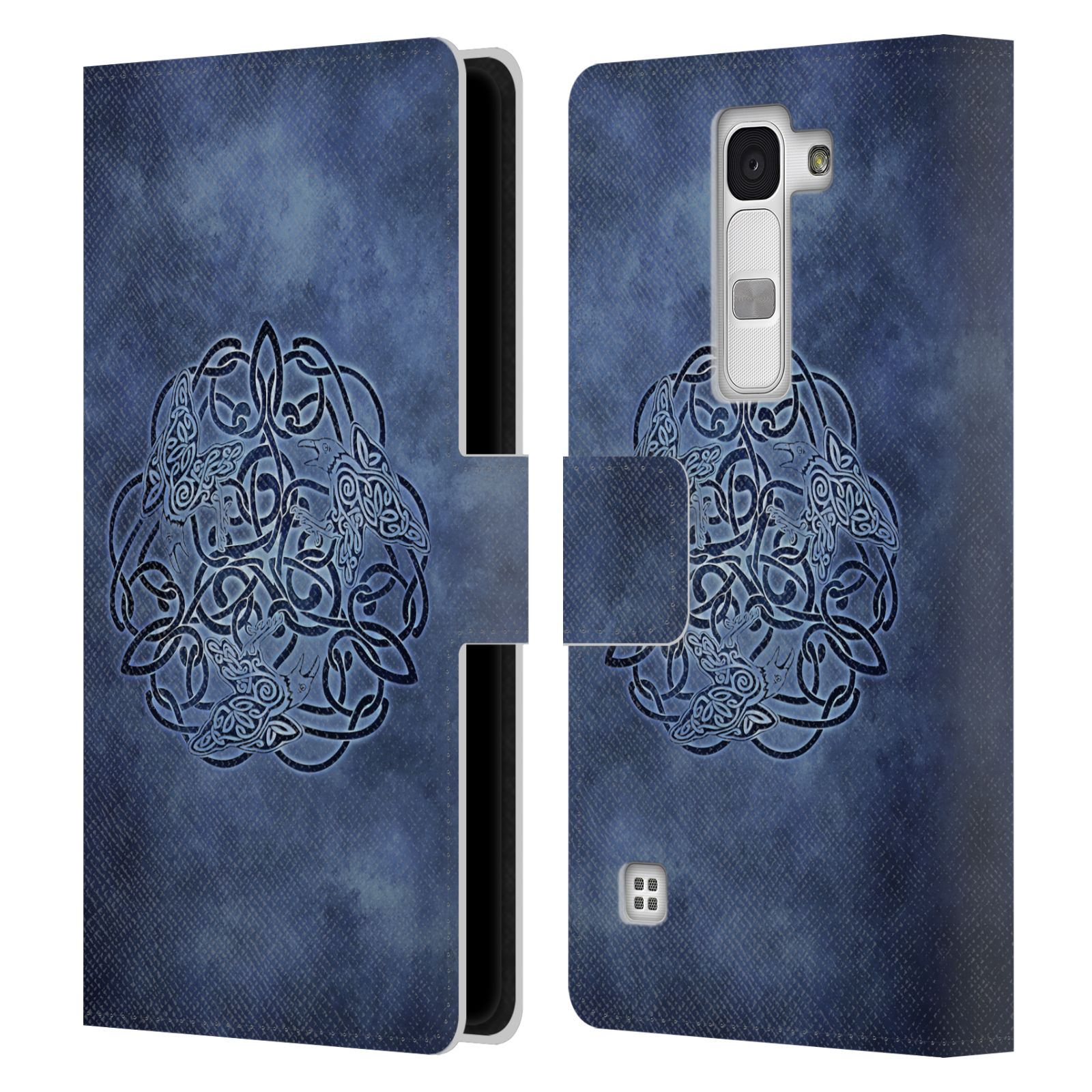 BRIGID ASHWOOD CELTIC WISDOM LEATHER BOOK WALLET CASE COVER FOR LG PHONES 2 - Picture 12 of 19