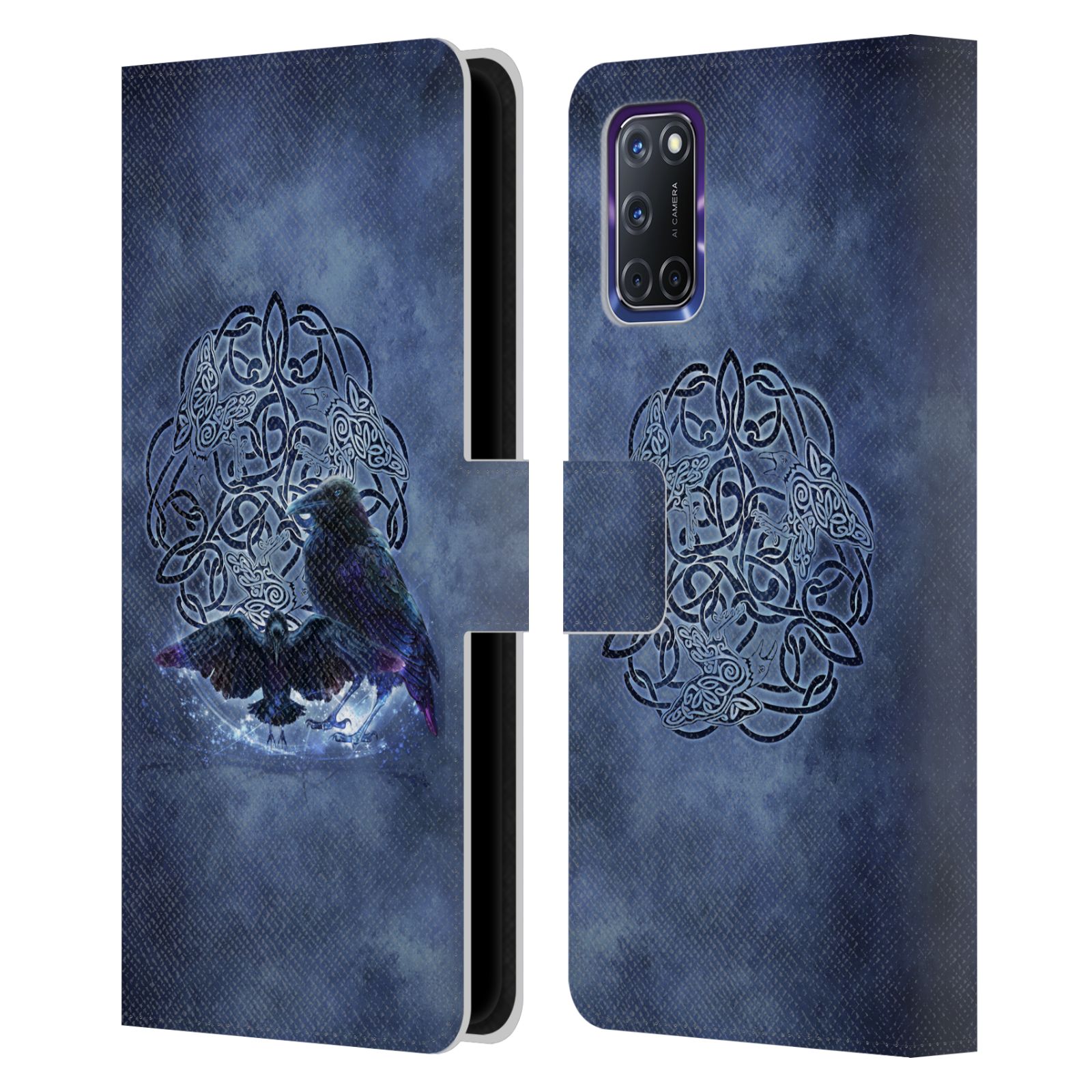 OFFICIAL BRIGID ASHWOOD CELTIC WISDOM LEATHER BOOK WALLET CASE FOR OPPO PHONES - Picture 15 of 19