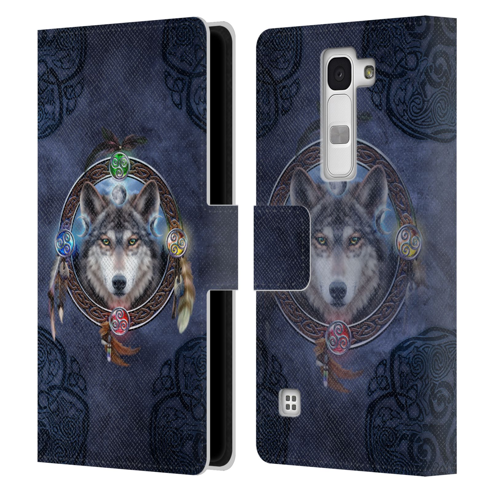 BRIGID ASHWOOD CELTIC WISDOM LEATHER BOOK WALLET CASE COVER FOR LG PHONES 2 - Picture 19 of 19