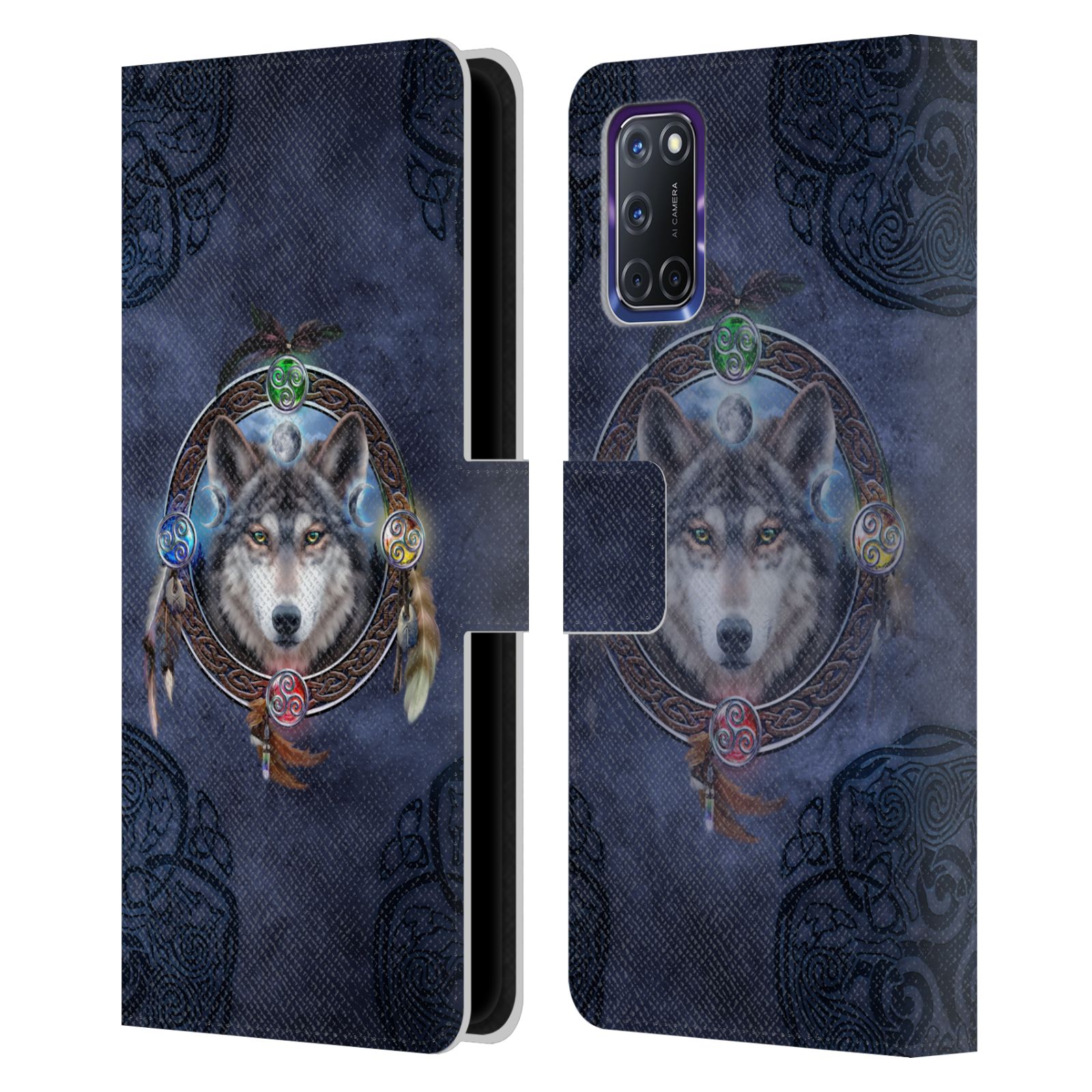 OFFICIAL BRIGID ASHWOOD CELTIC WISDOM LEATHER BOOK WALLET CASE FOR OPPO PHONES - Picture 19 of 19