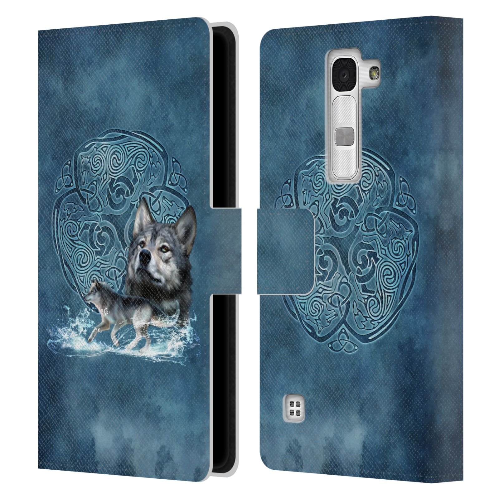 BRIGID ASHWOOD CELTIC WISDOM LEATHER BOOK WALLET CASE COVER FOR LG PHONES 2 - Picture 18 of 19