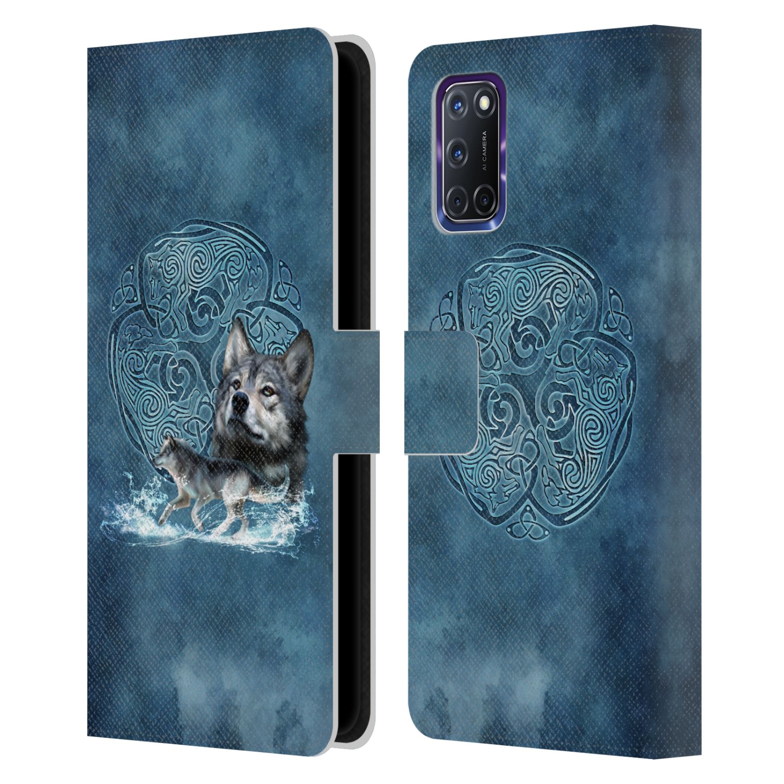 OFFICIAL BRIGID ASHWOOD CELTIC WISDOM LEATHER BOOK WALLET CASE FOR OPPO PHONES - Picture 18 of 19