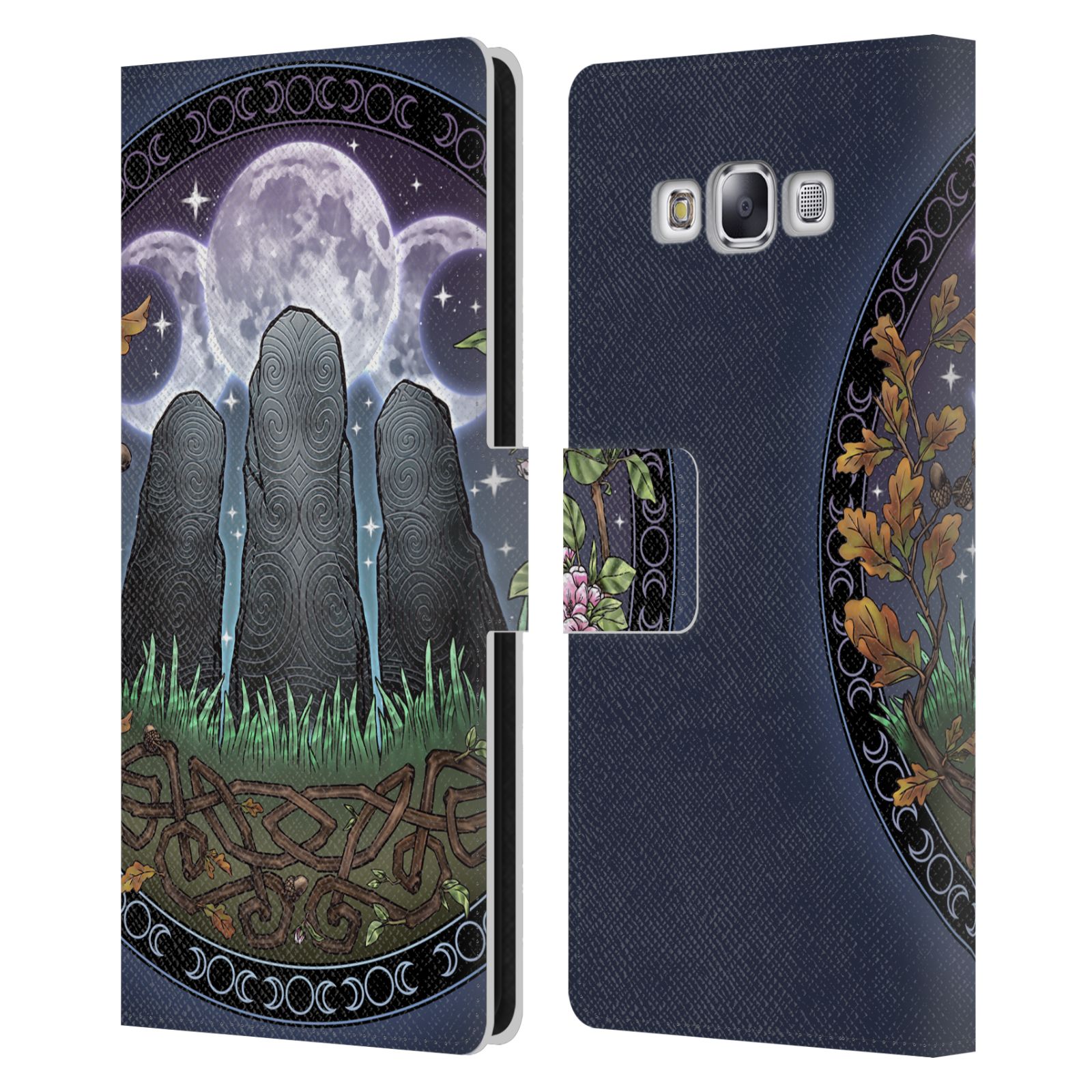 OFFICIAL BRIGID ASHWOOD CELTIC WISDOM 3 LEATHER BOOK CASE FOR SAMSUNG PHONES 3 - Picture 8 of 16