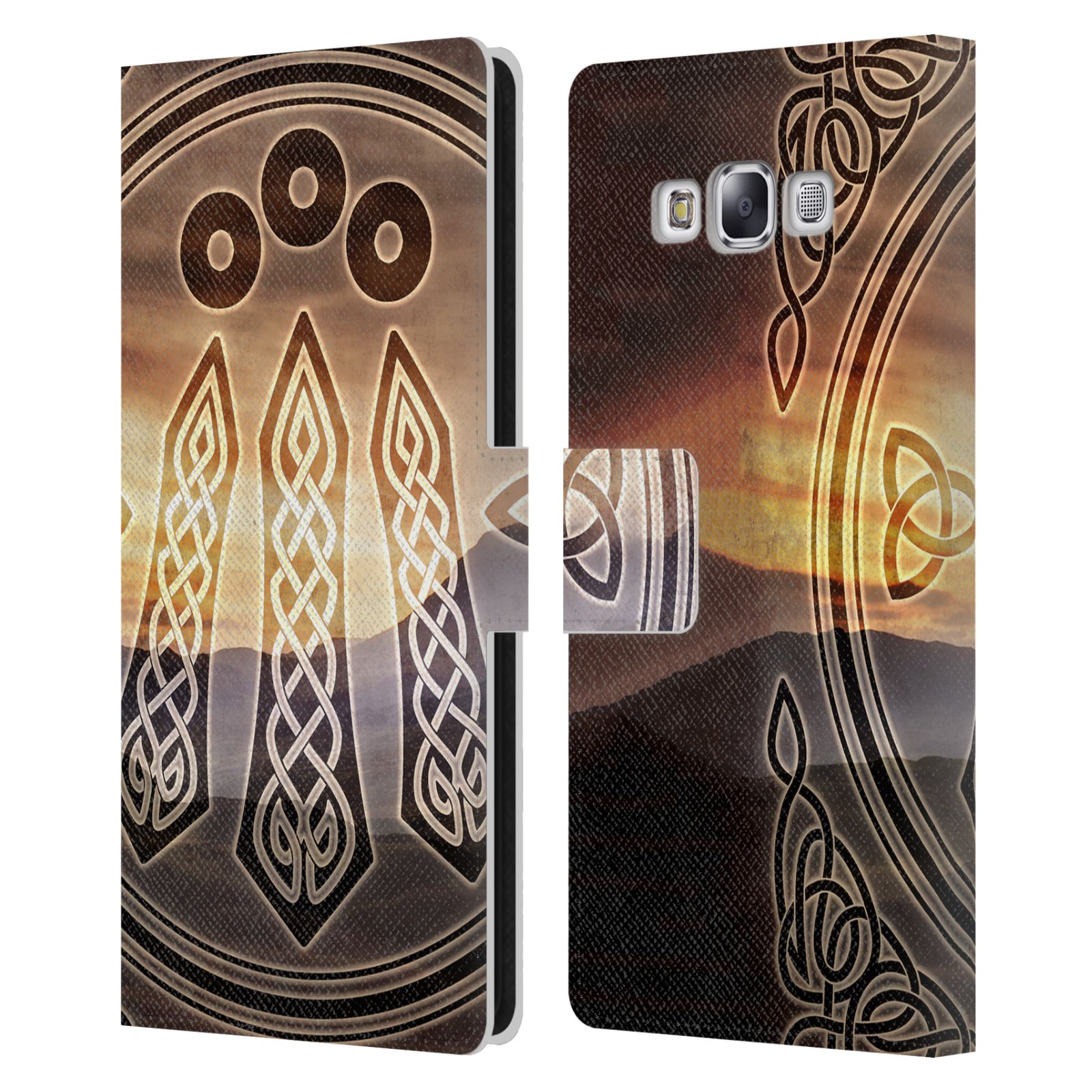 OFFICIAL BRIGID ASHWOOD CELTIC WISDOM 3 LEATHER BOOK CASE FOR SAMSUNG PHONES 3 - Picture 7 of 16
