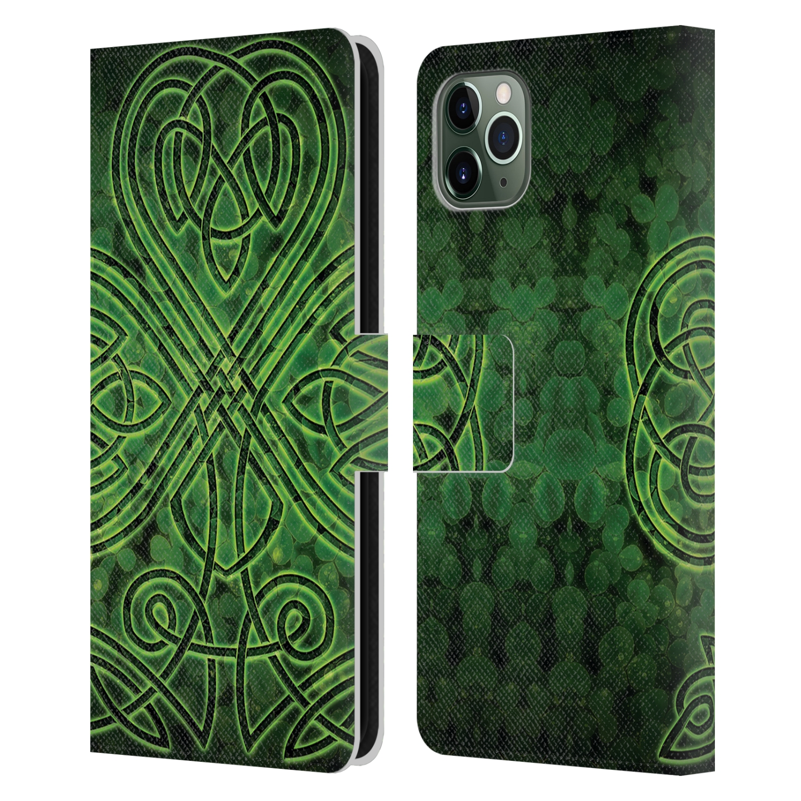 BRIGID ASHWOOD CELTIC WISDOM 3 LEATHER BOOK WALLET CASE FOR APPLE iPHONE PHONES - Picture 11 of 16